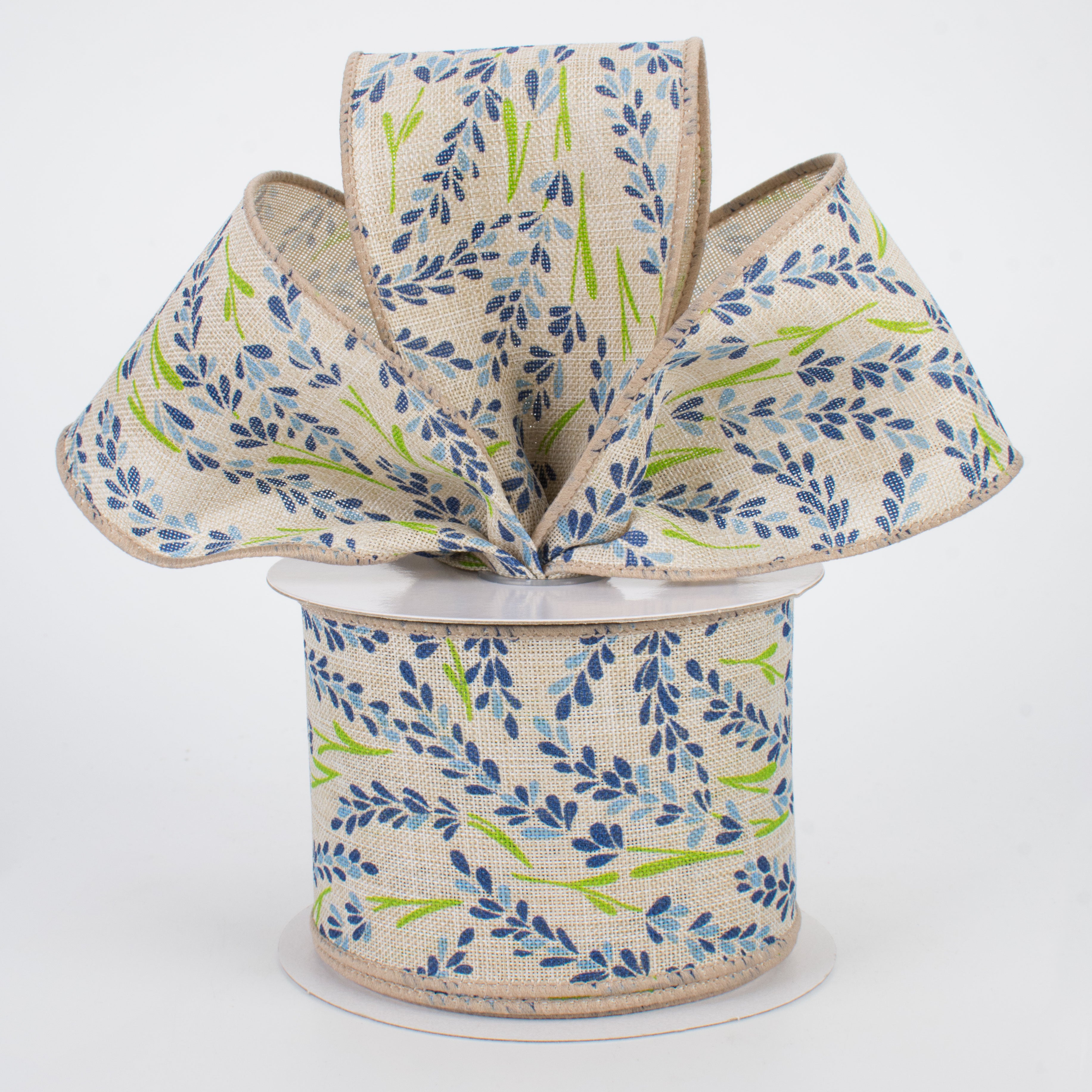 2.5" Bluebonnet Ribbon: Blue (10 Yards) Lifestyle Photo