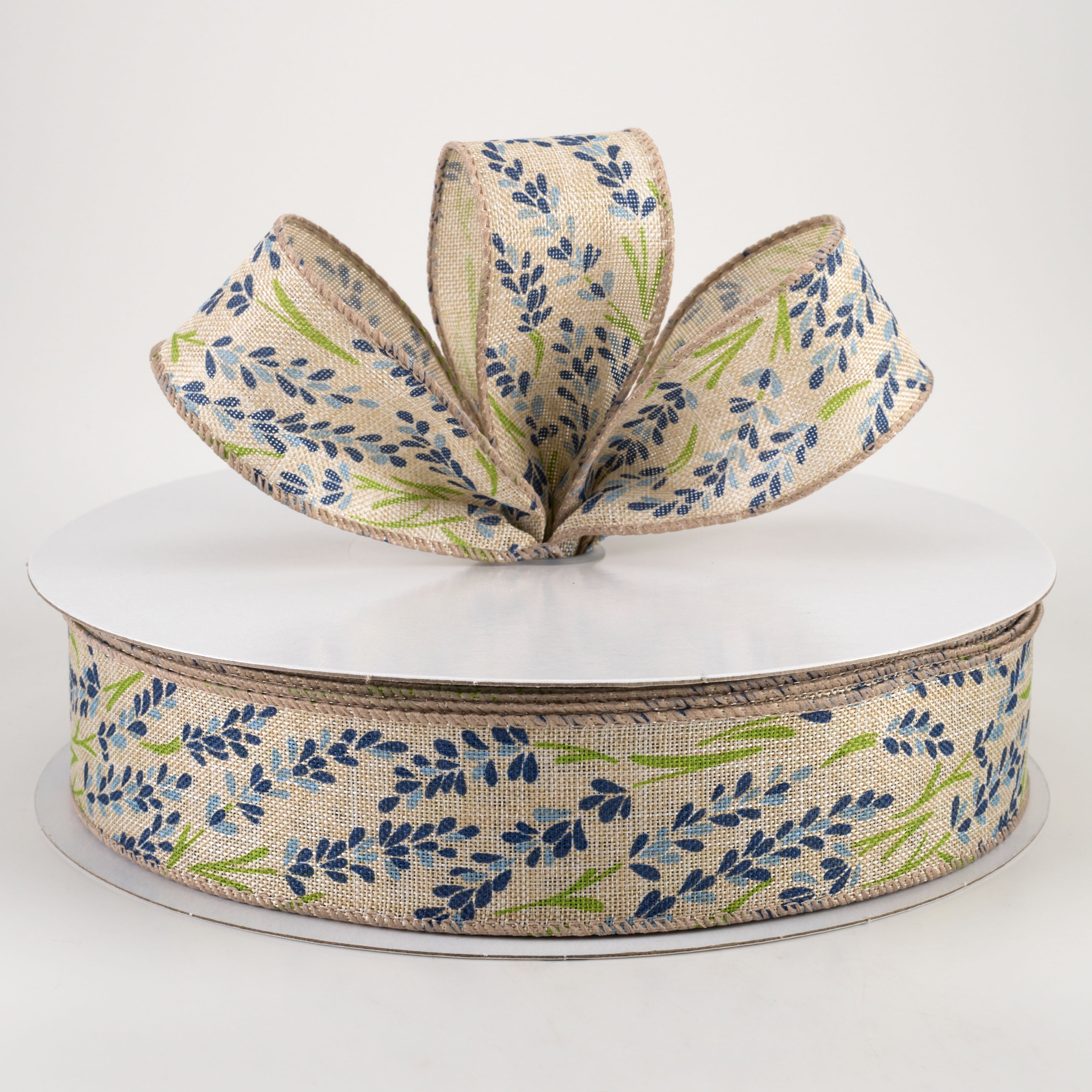 1.5" Bluebonnet Ribbon: Blue (50 Yards) Lifestyle Photo
