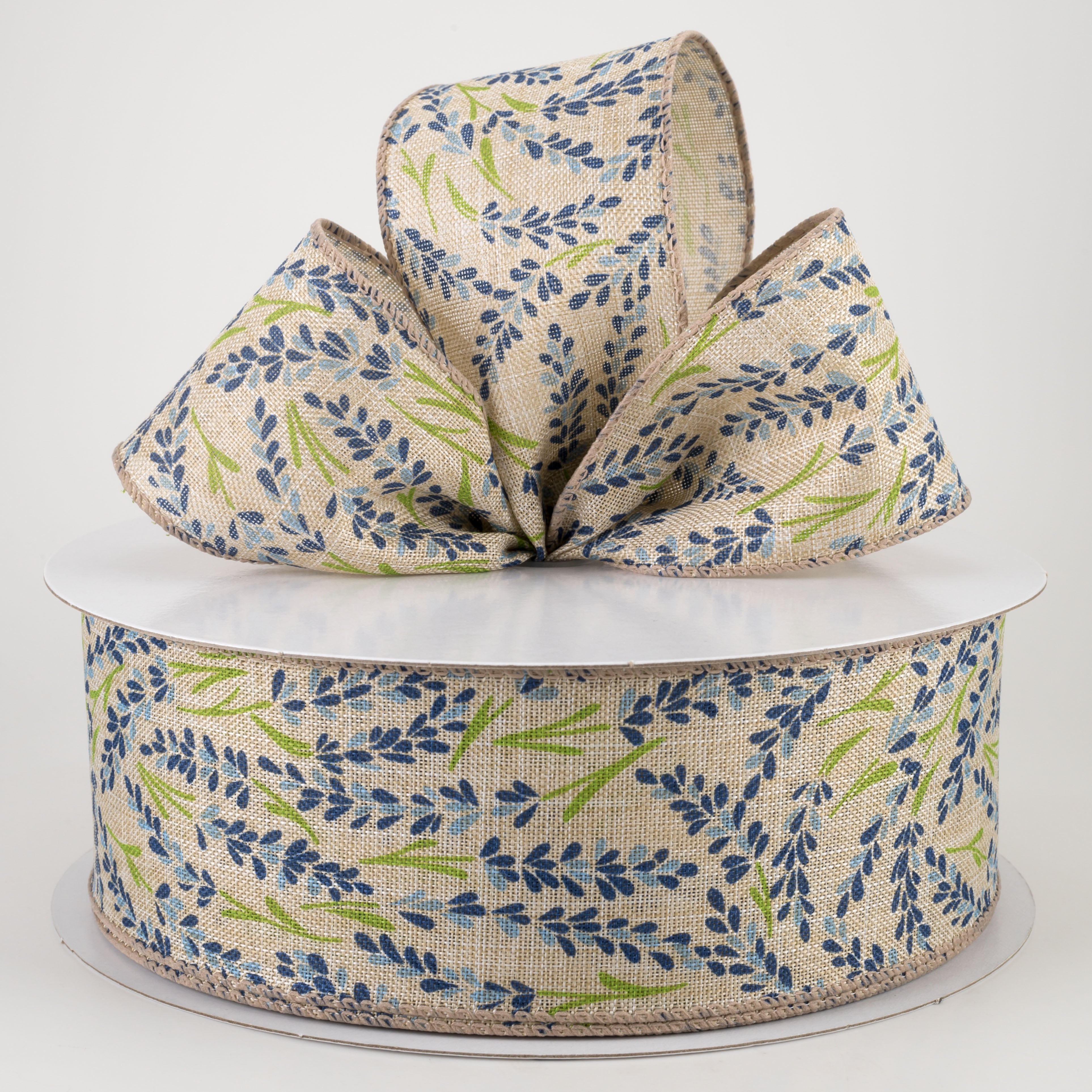 2.5" Bluebonnet Ribbon: Blue (50 Yards) Lifestyle Photo