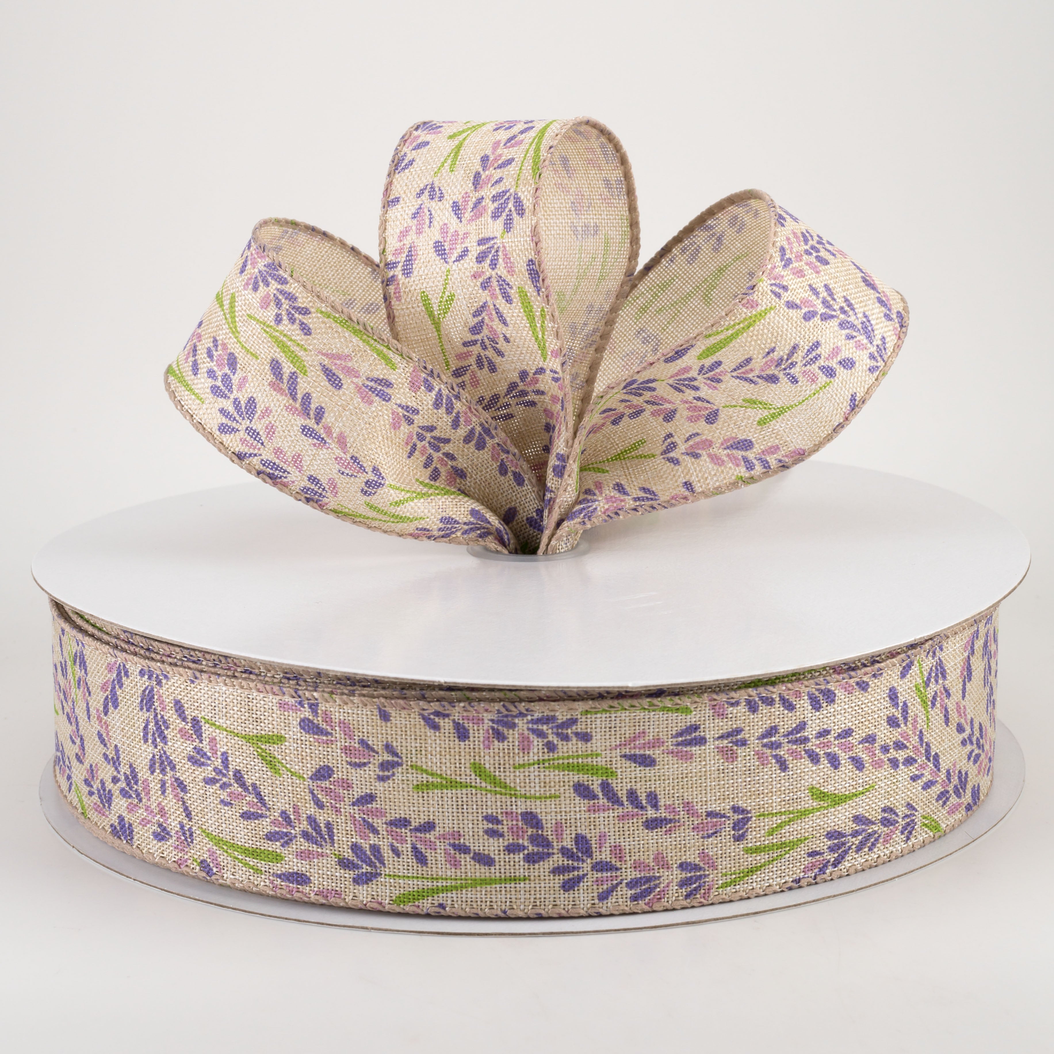 1.5" Bluebonnet Ribbon: Lavender (50 Yards) Lifestyle Photo
