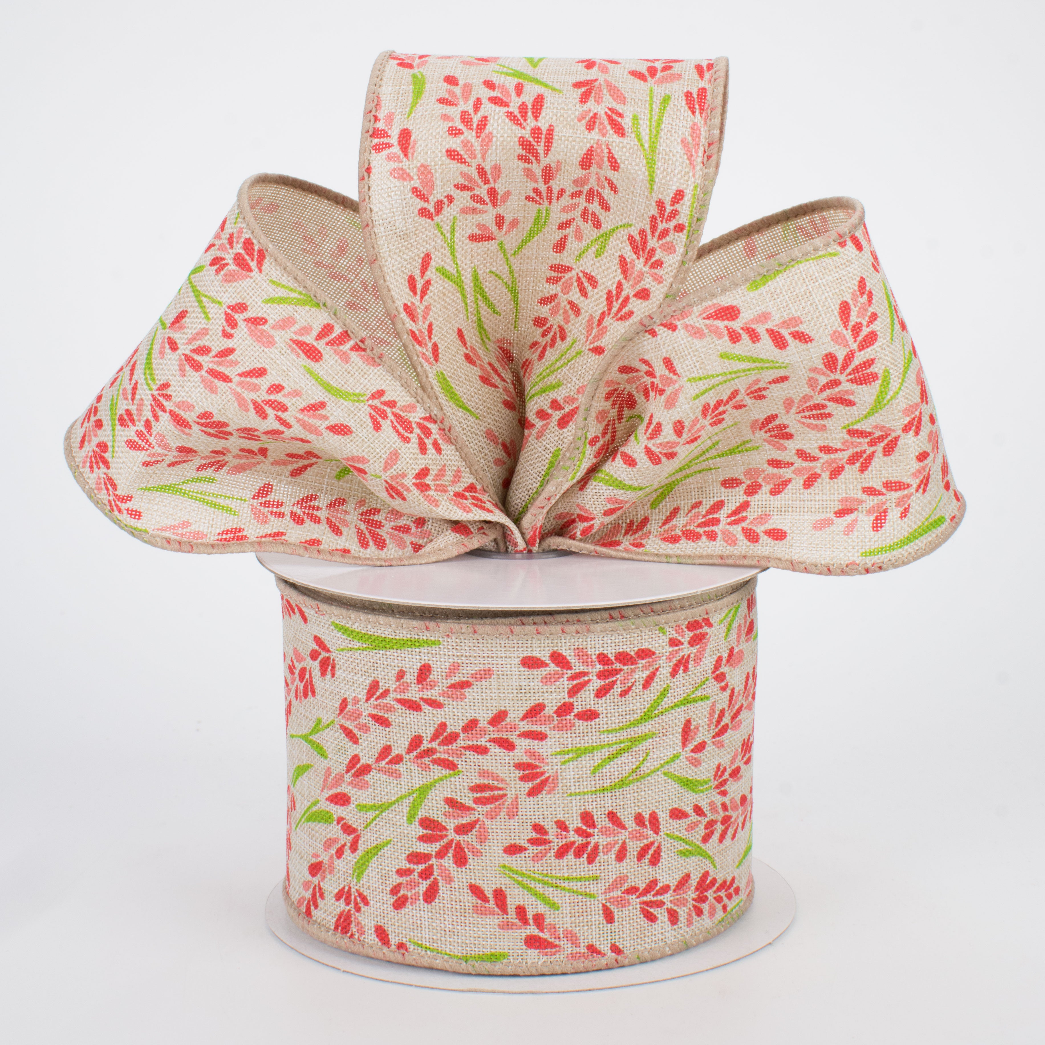 2.5" Bluebonnet Ribbon: Pink (10 Yards) Lifestyle Photo