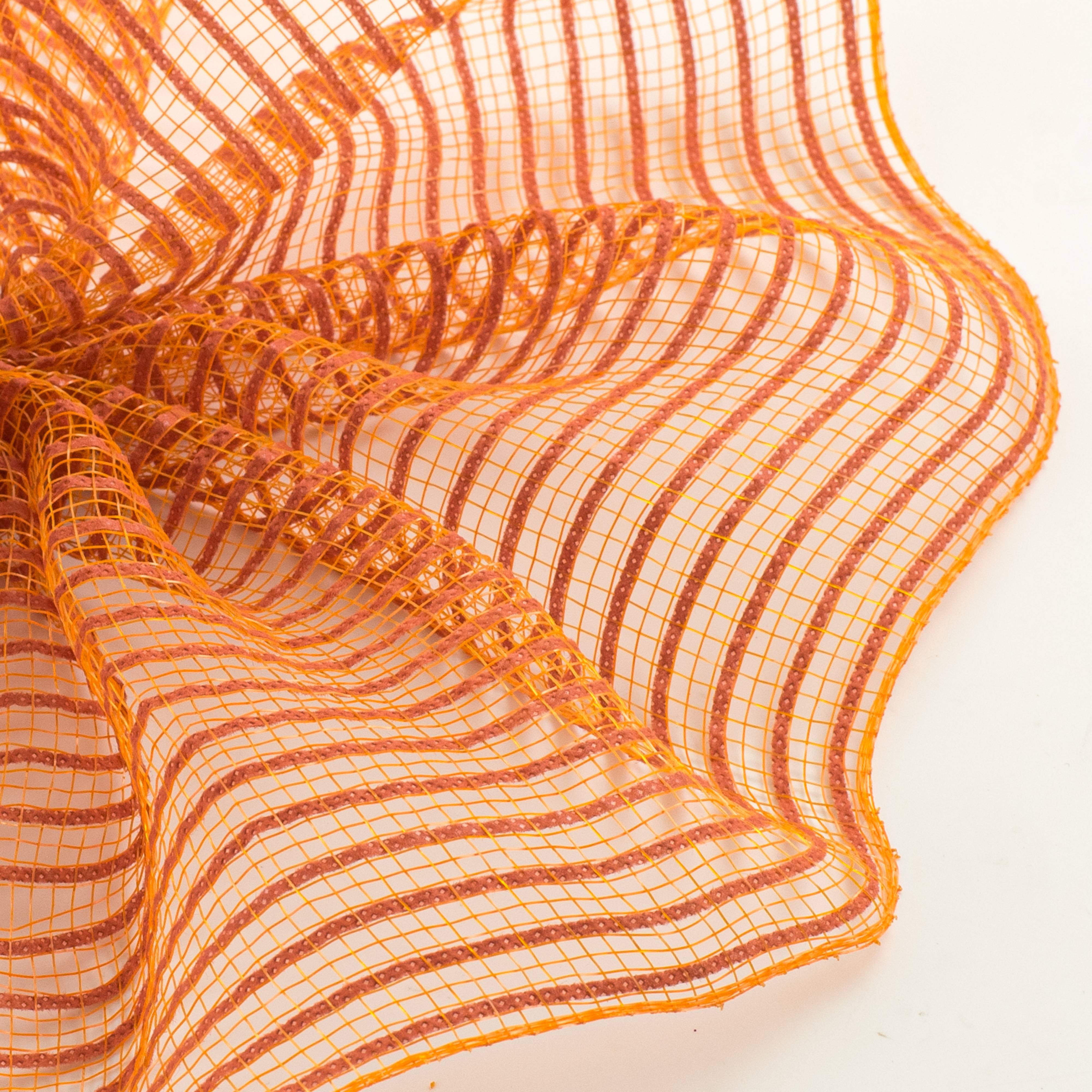 10" Breeze Mesh: Rust Orange Lifestyle Photo