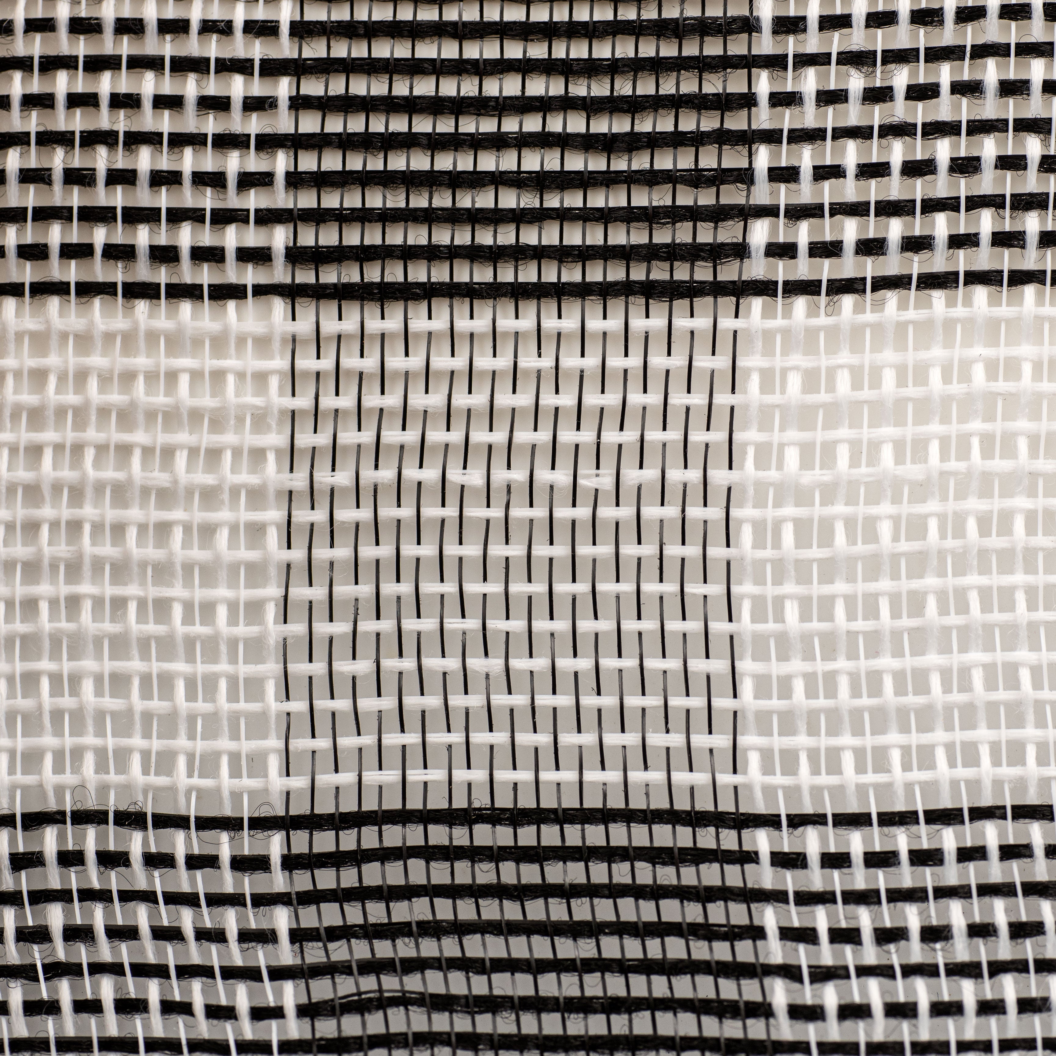 10" Buffalo Plaid Mesh: Black & White detail photo 3