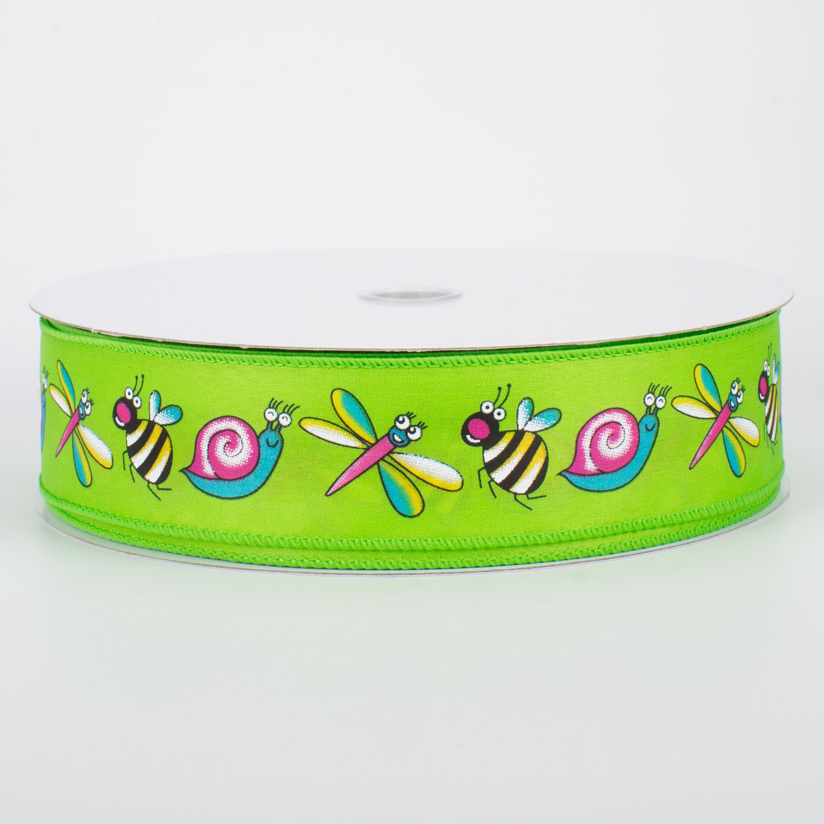 1.5" Bug Ribbon: Lime Green (50 Yards) Item Number: Q501909-660