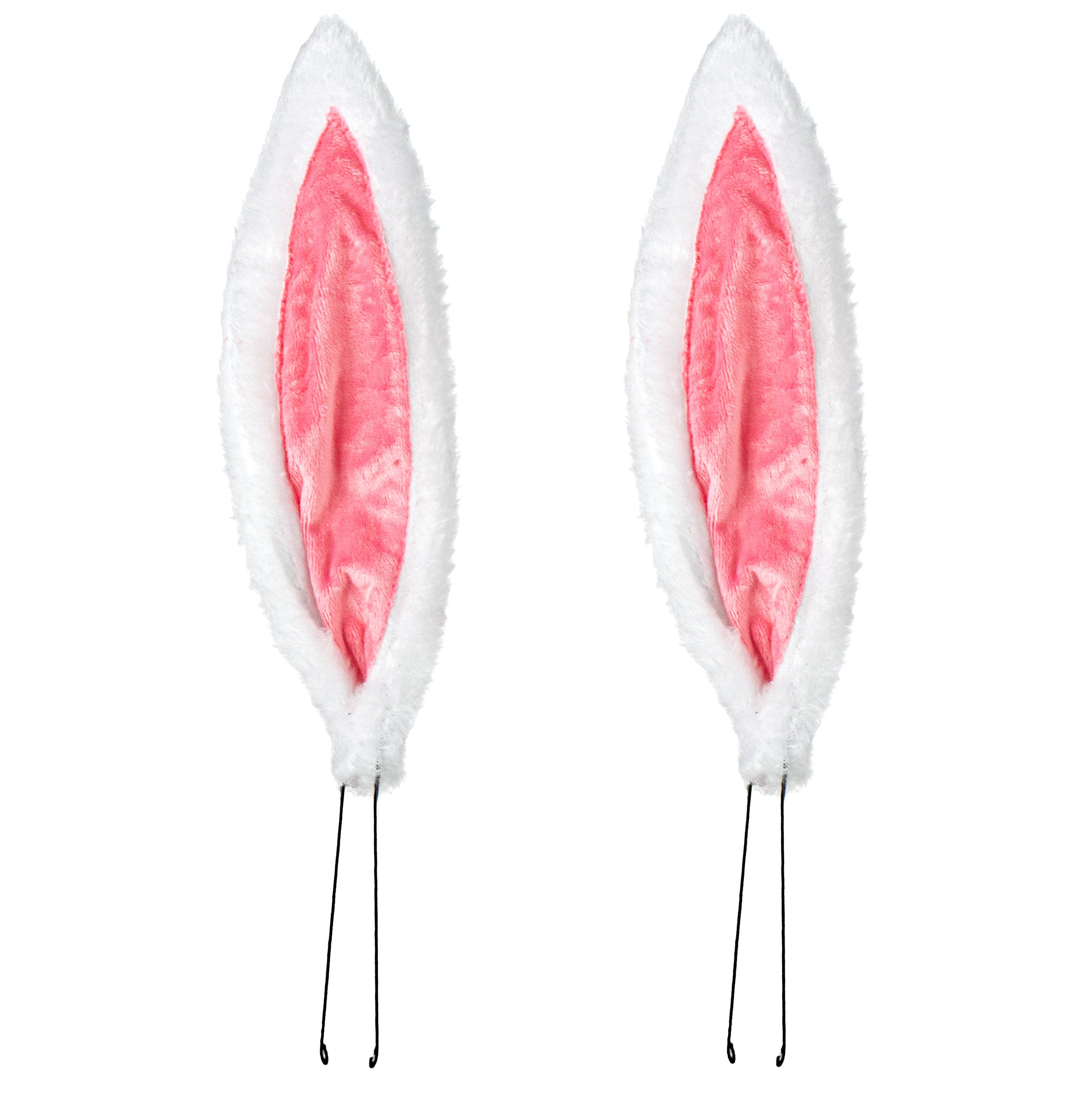 10" Bunny Ears: White & Pink Item Number: HE7141