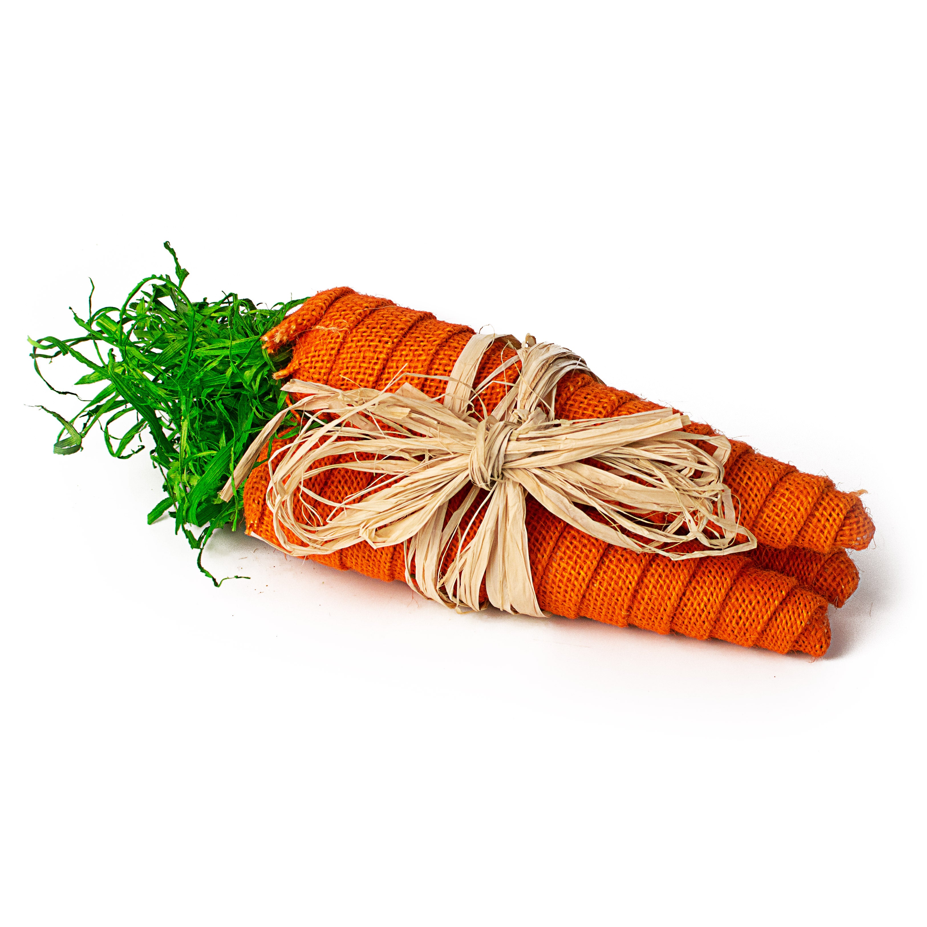 10" Burlap Carrot Bundle Item Number: 62922OR