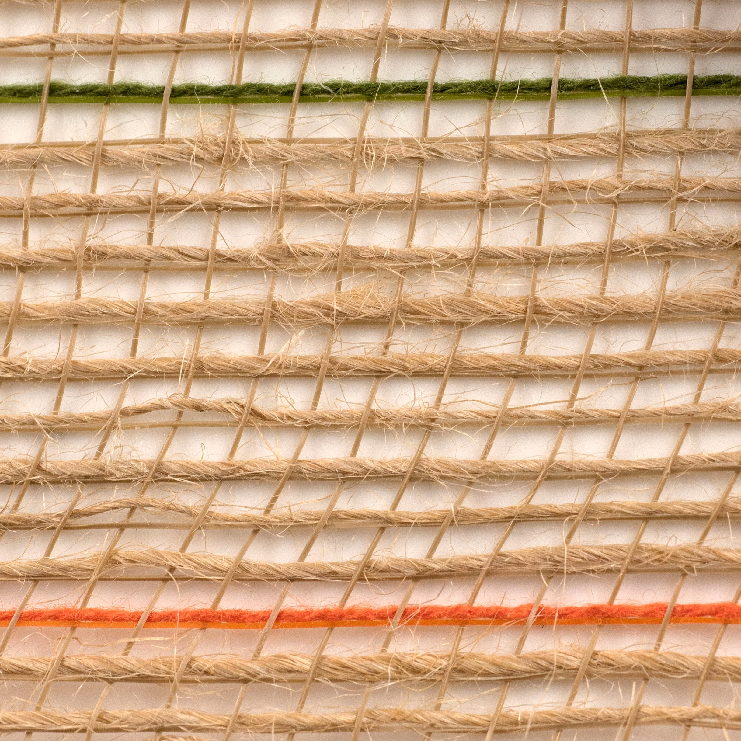 10" Burlap Deco Mesh: Fall Ombré Jute detail photo 3