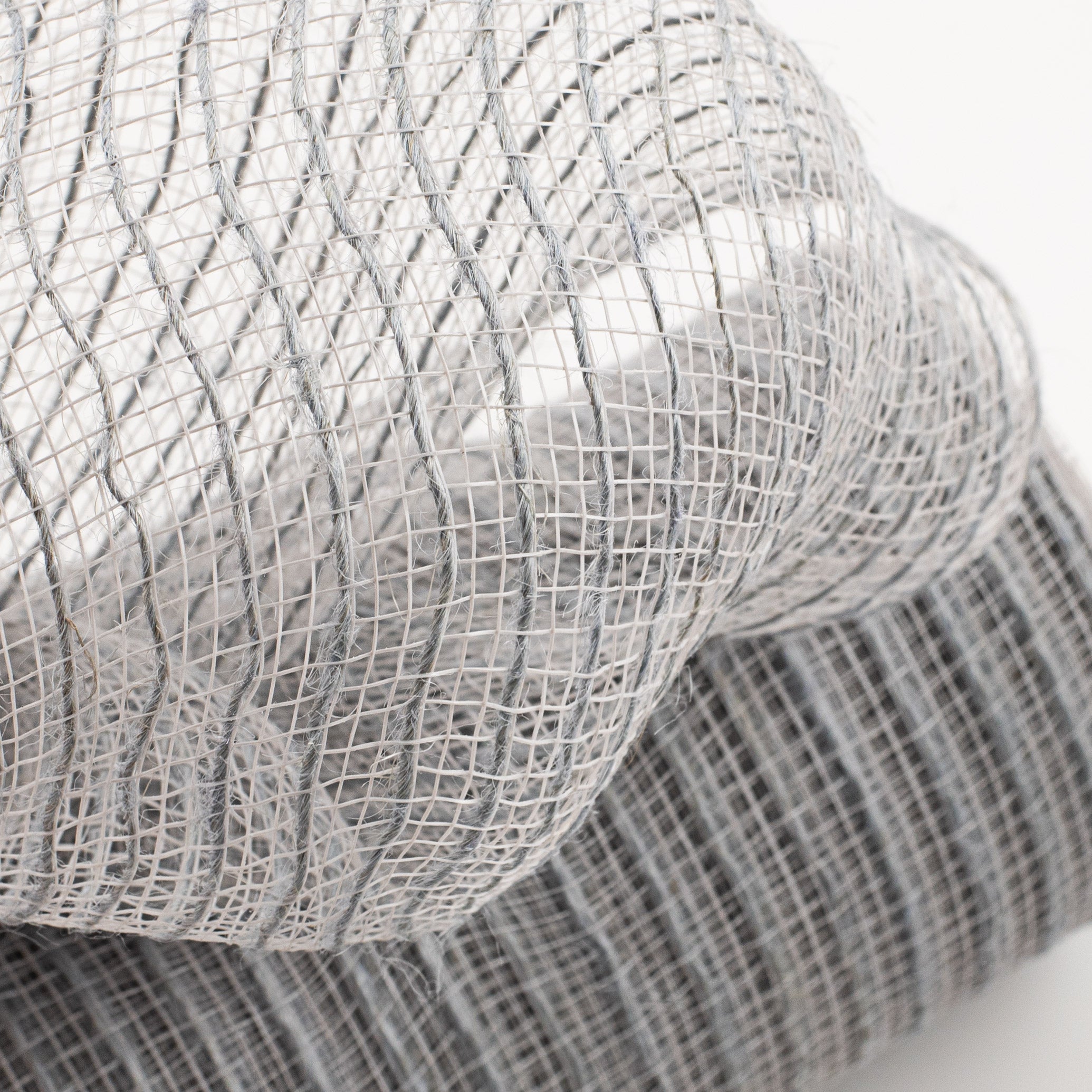 10" Burlap Deco Mesh: Grey (10 Yards) Lifestyle Photo