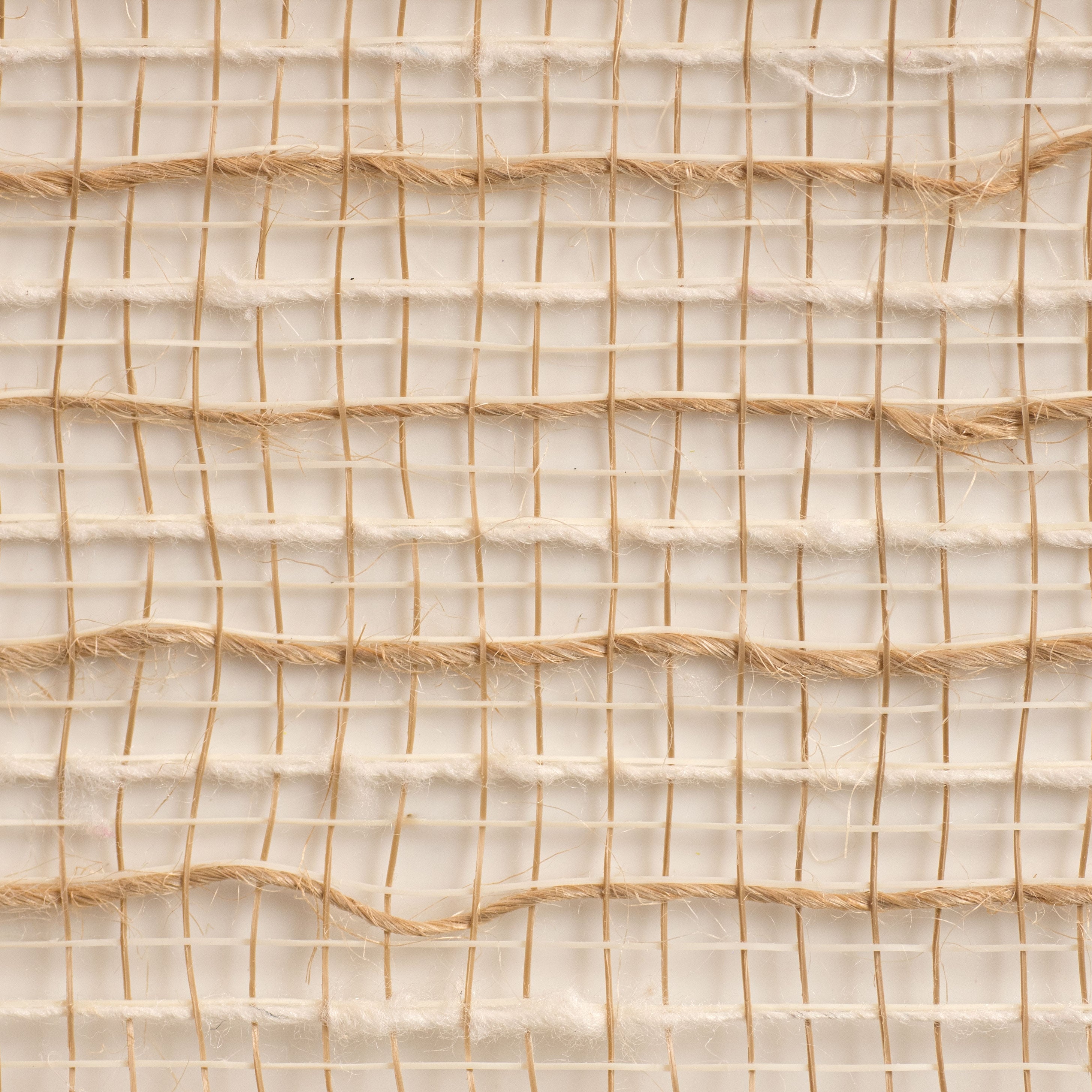 21" Burlap Deco Mesh: Ivory Cotton & Burlap (10 Yards) detail photo 3