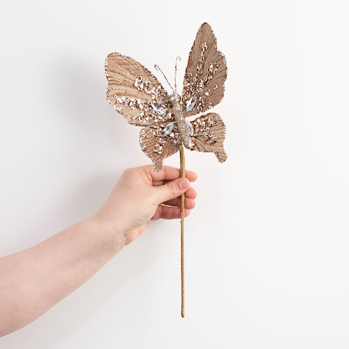 14" Butterfly Pick: Champagne detail photo 3