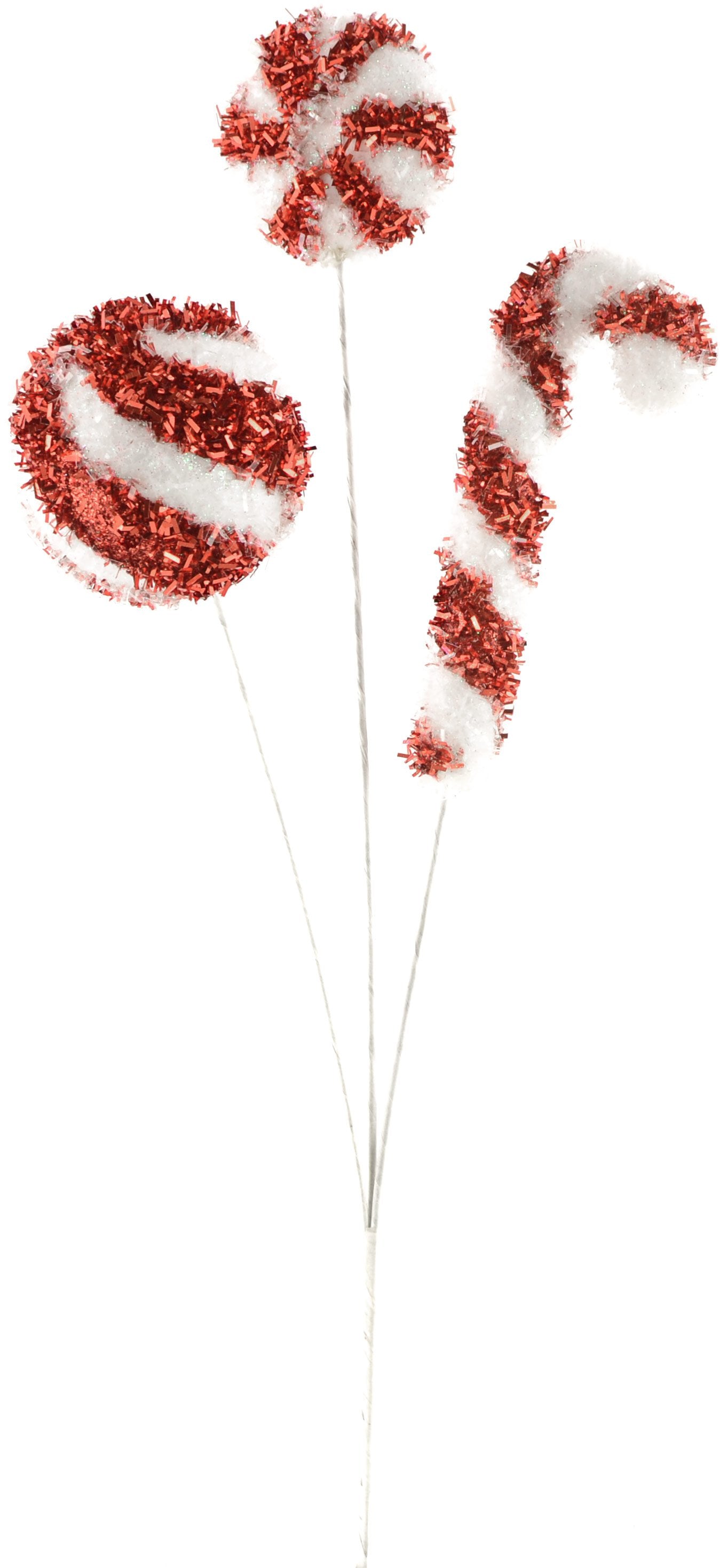 14" Candy Cane Candy Spray detail photo 4