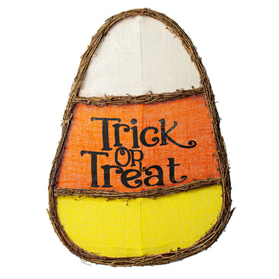 24" Candy Corn Grapevine Hanger Item Number: 56743HAL