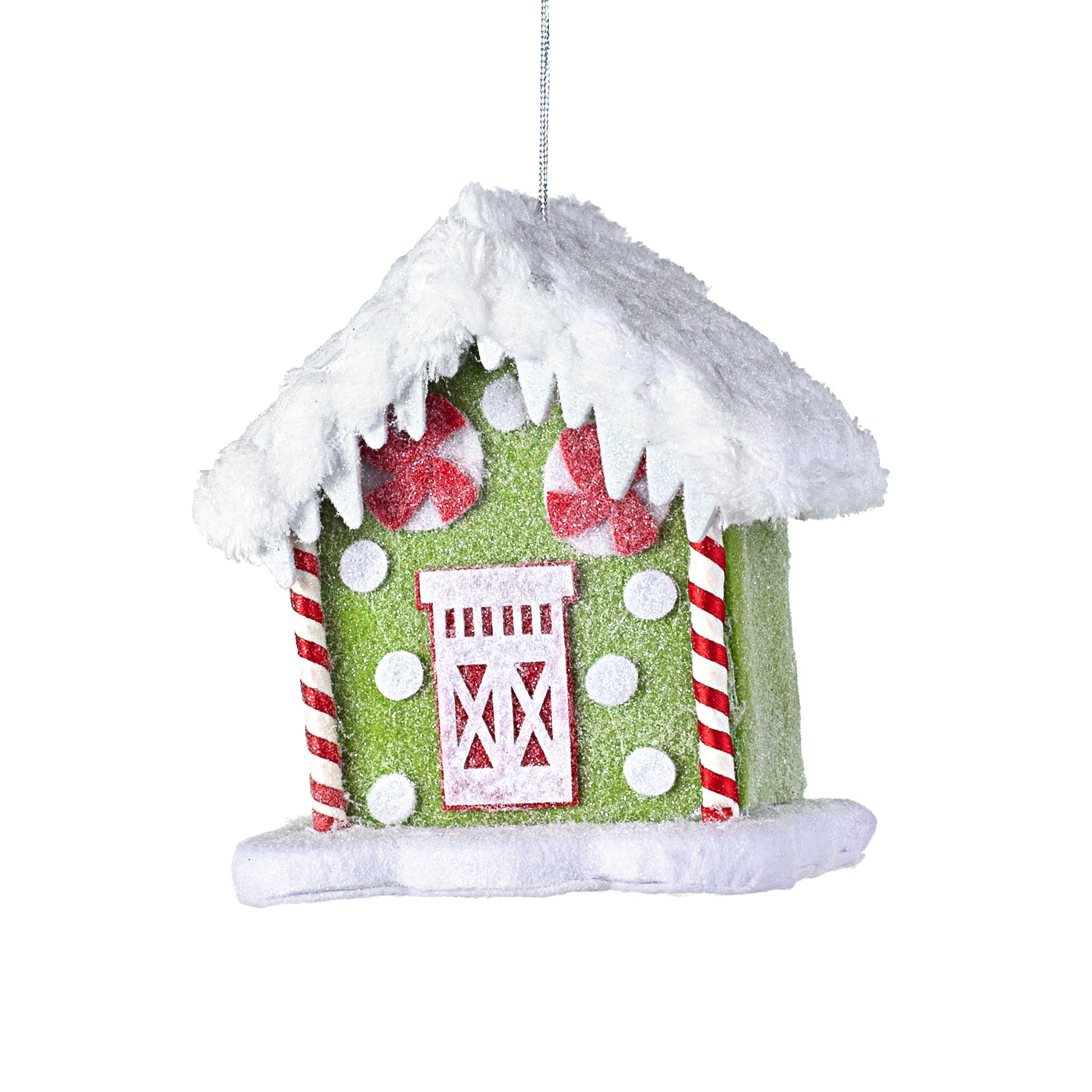 5" Candy House Ornament Item Number: 85186RDGN