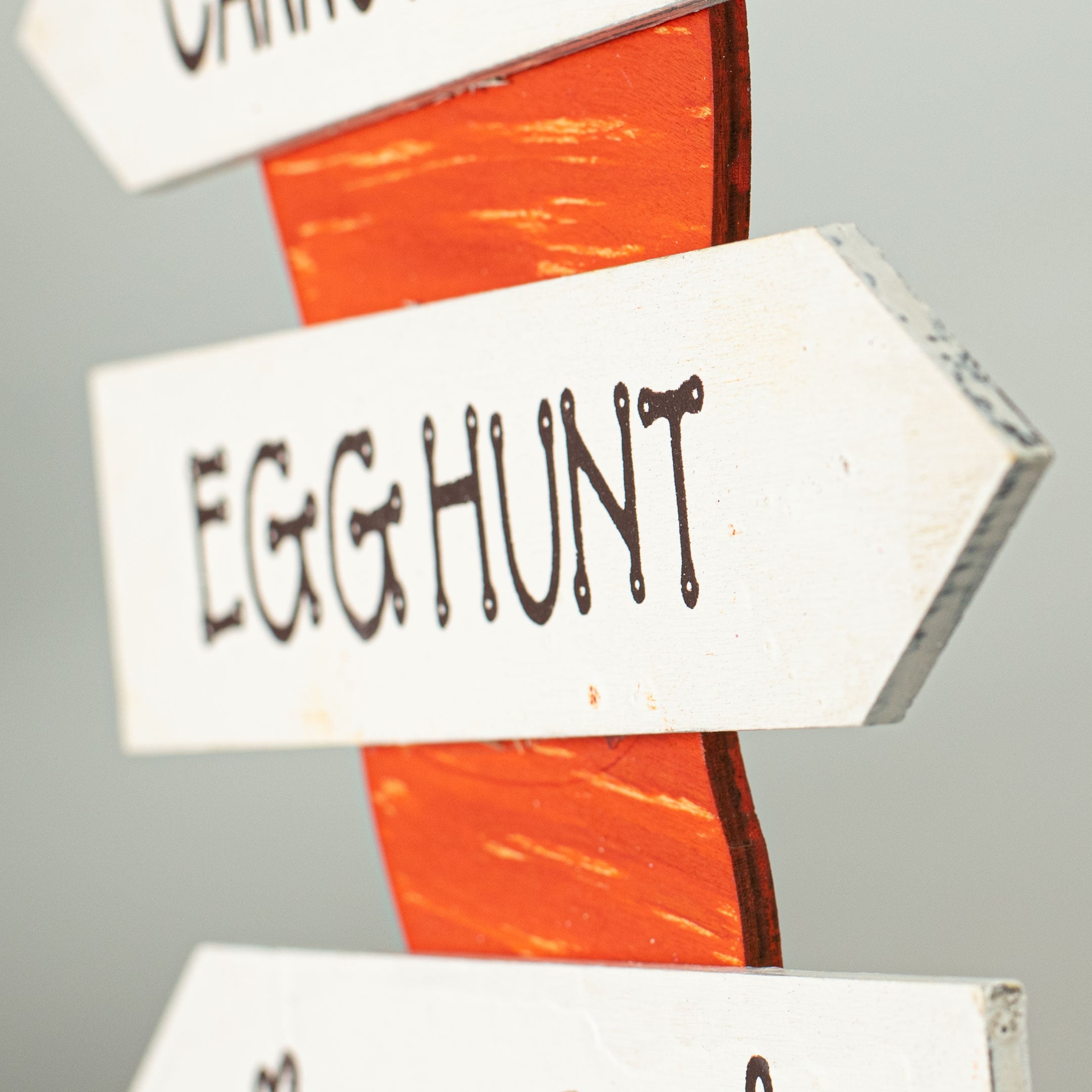 14" Carrot Arrow Post Sign detail photo 3