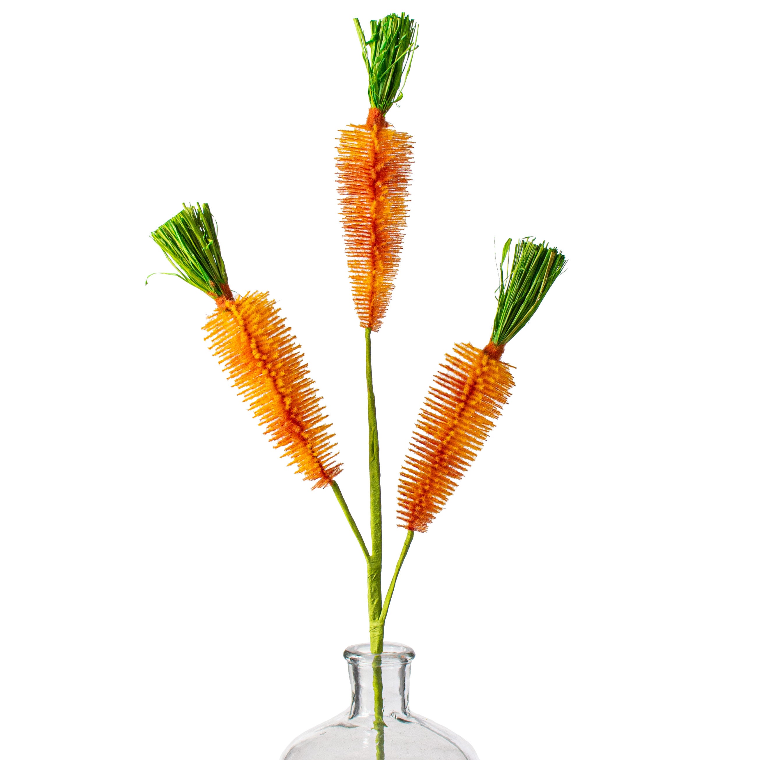 27" Carrot Spray: Two Tone Orange Item Number: HE4168