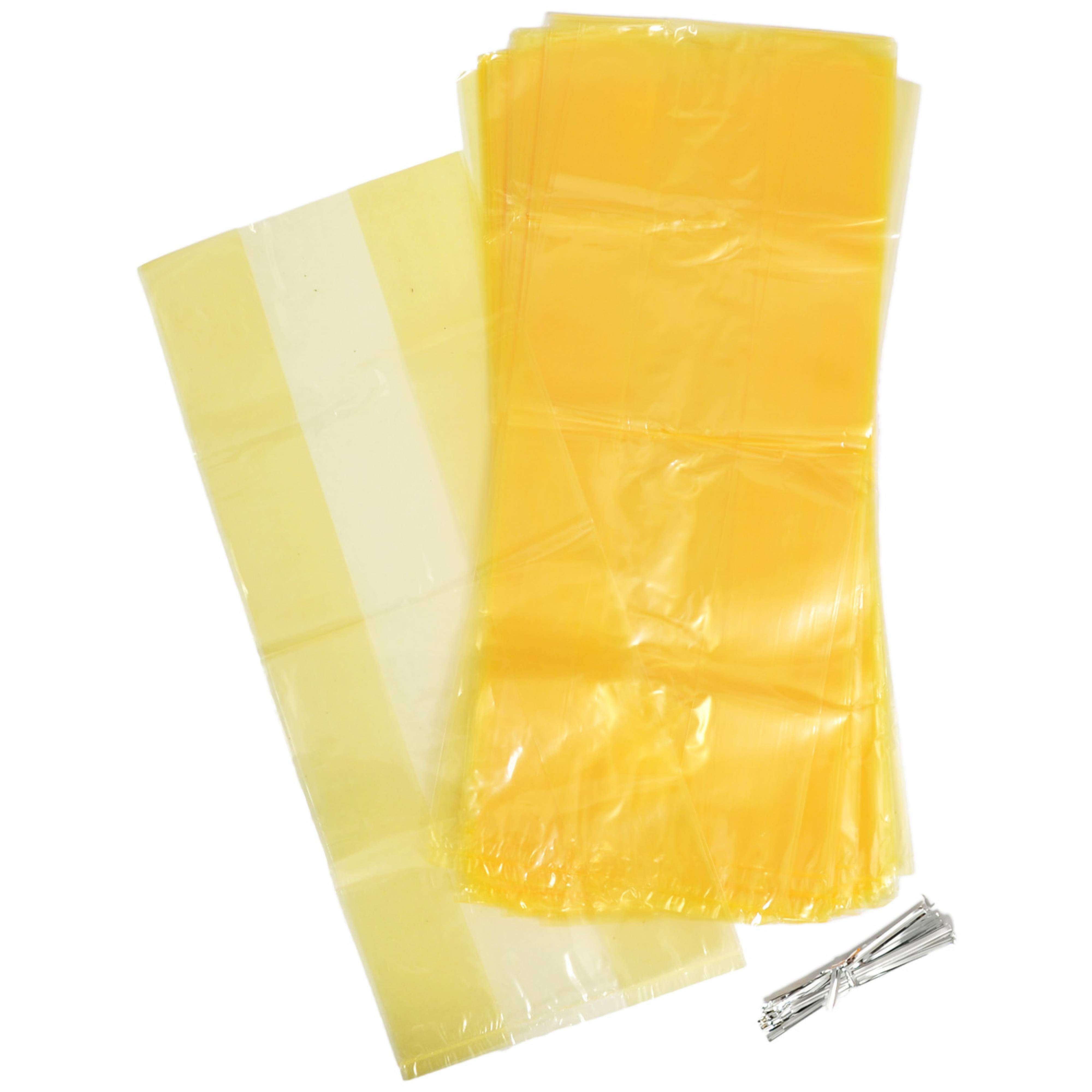 Cello Treat Bags: Gold (36) Item Number: 1231-ORANGE