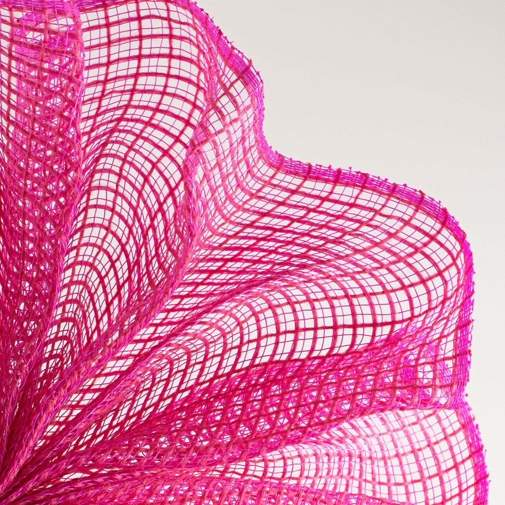 10" Check Fabric Mesh: Hot Pink Lifestyle Photo