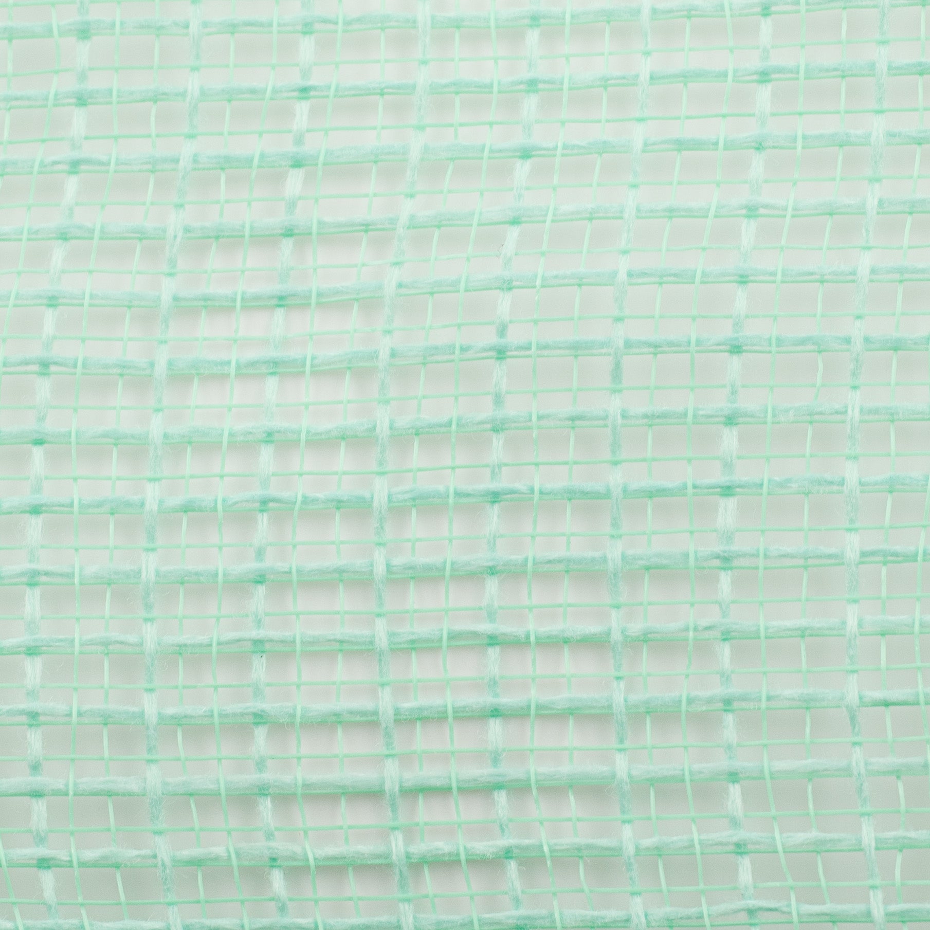 10" Check Fabric Mesh: Mint Green detail photo 3