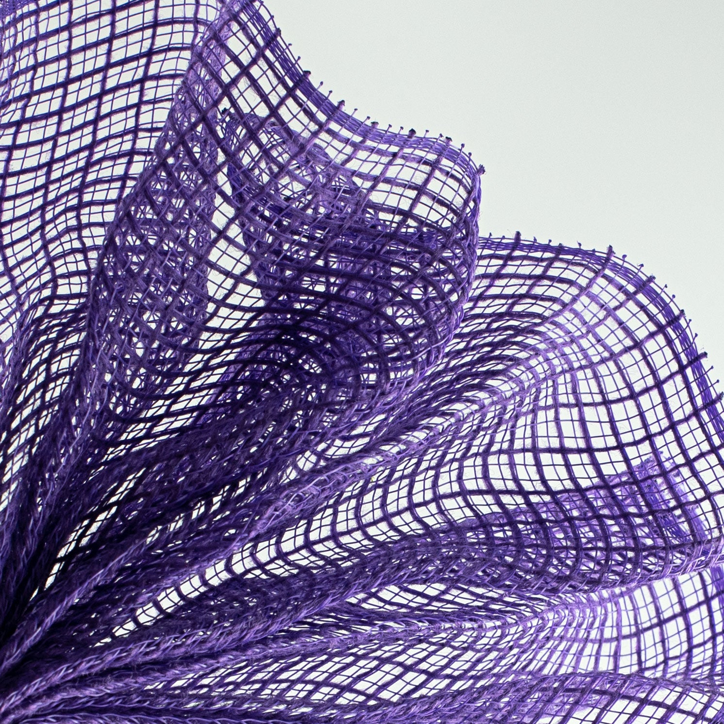 10" Check Fabric Mesh: Purple Lifestyle Photo