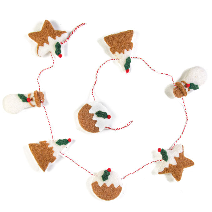 55" Christmas Cookie Garland Item Number: 189530