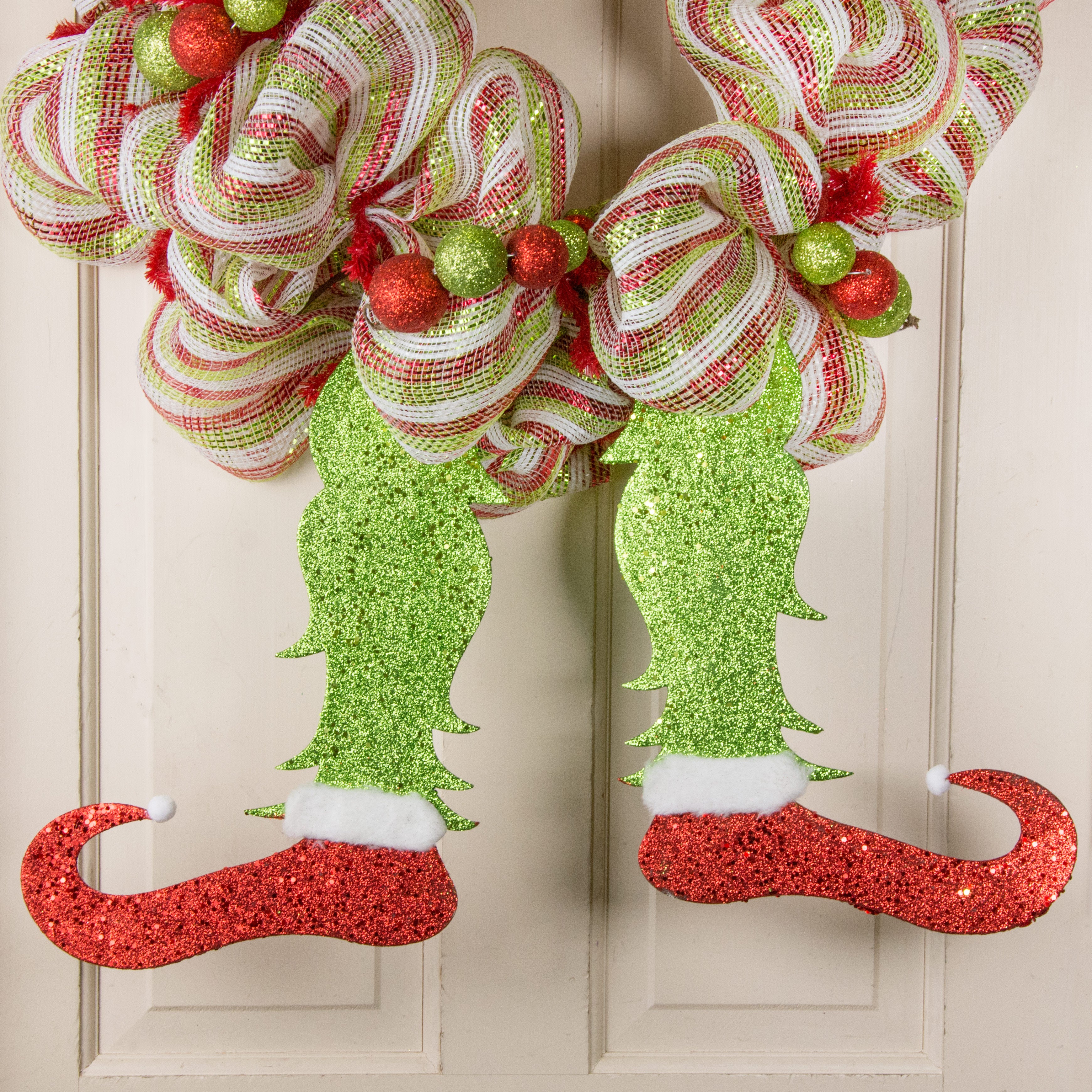 17" Christmas Monster Legs Lifestyle Photo