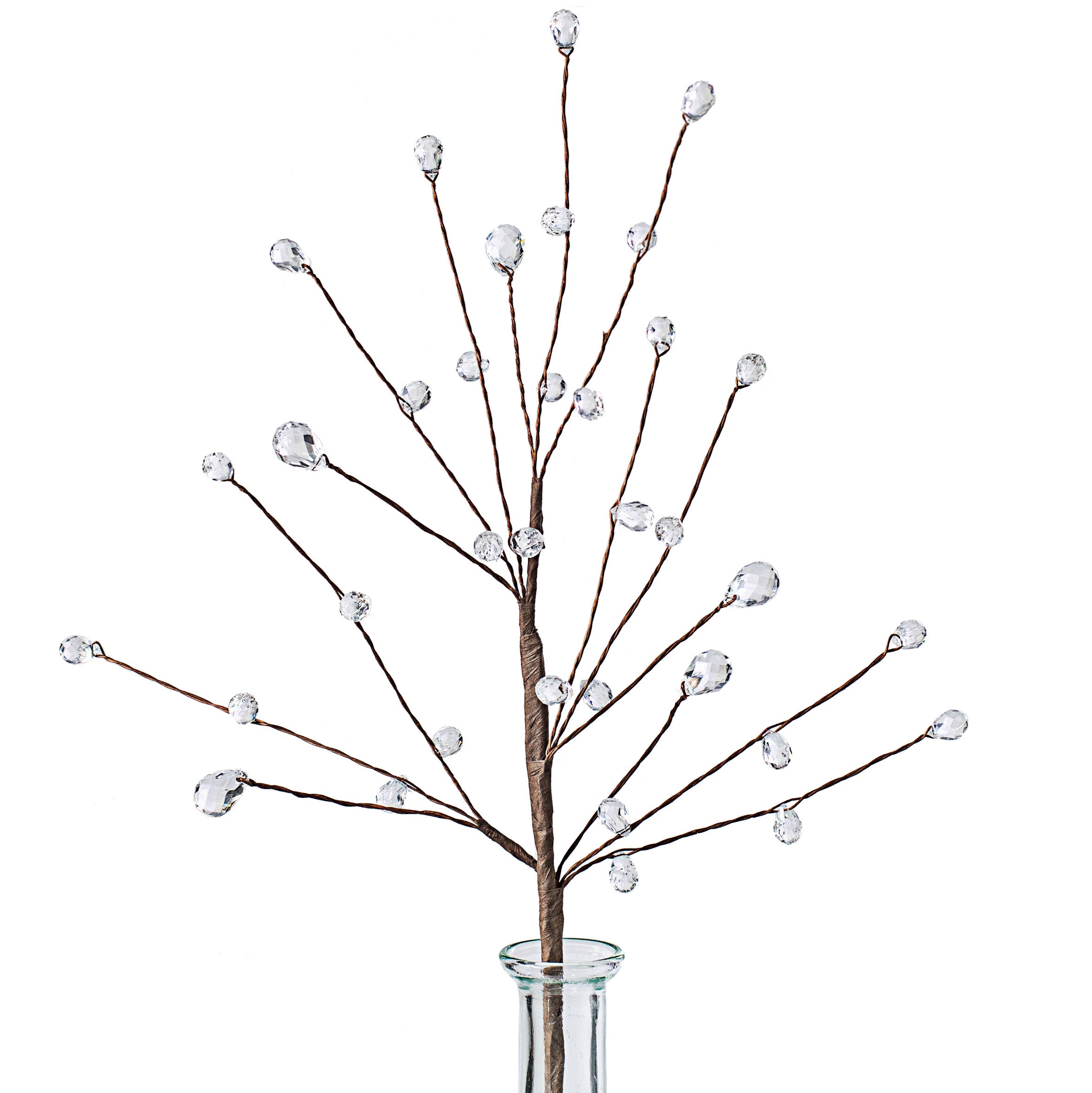 16" Clear Acrylic Jewel Berries Pick Item Number: 29787