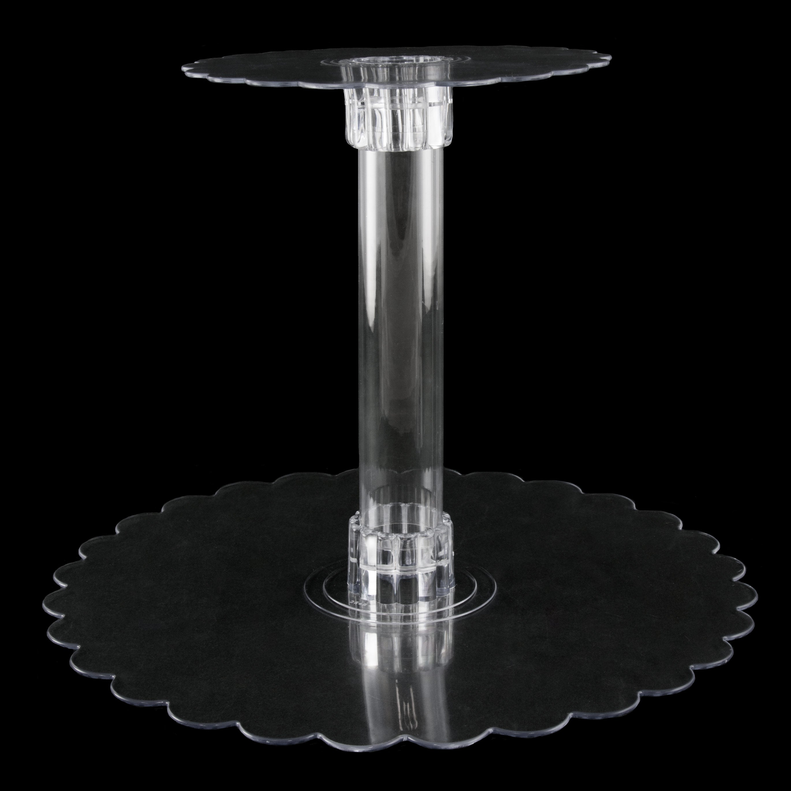Clear Plastic Centerpiece Column: 8" Lifestyle Photo