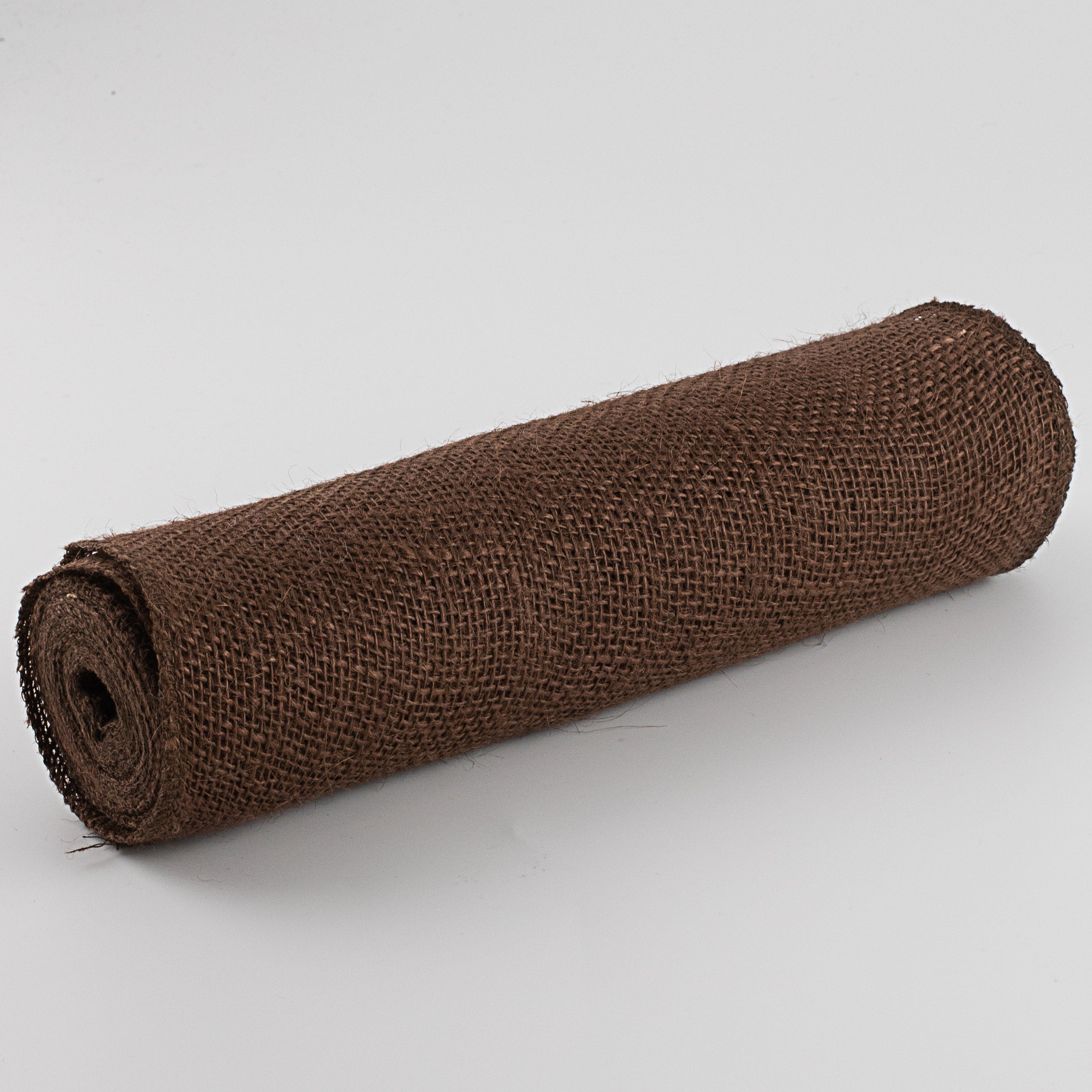 12" Colorfast Loose Weave Burlap: Chocolate (10 Yards) Item Number: RK911741