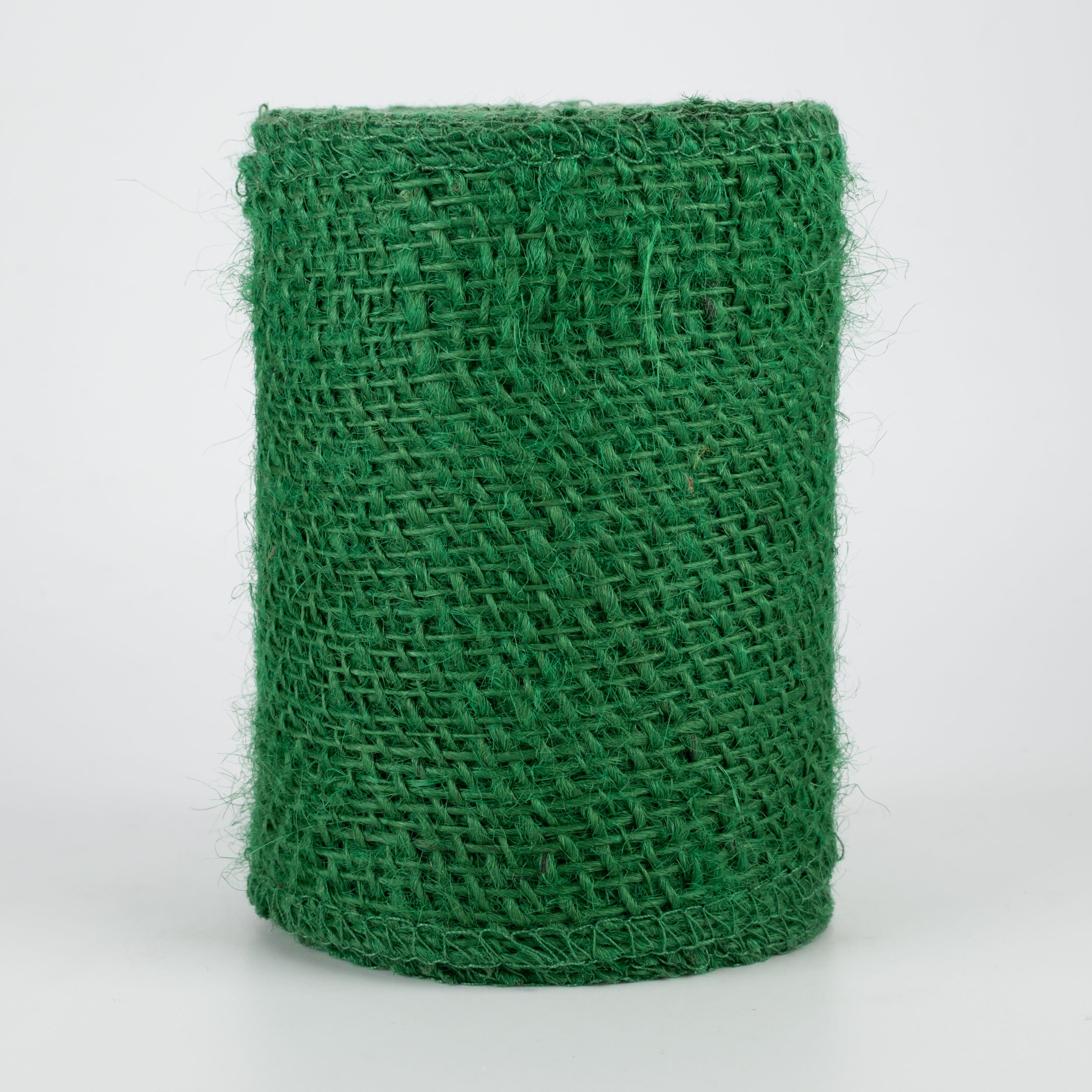 4" Colorfast Loose Weave Burlap: Emerald Green (10 Yards) Item Number: RK911506