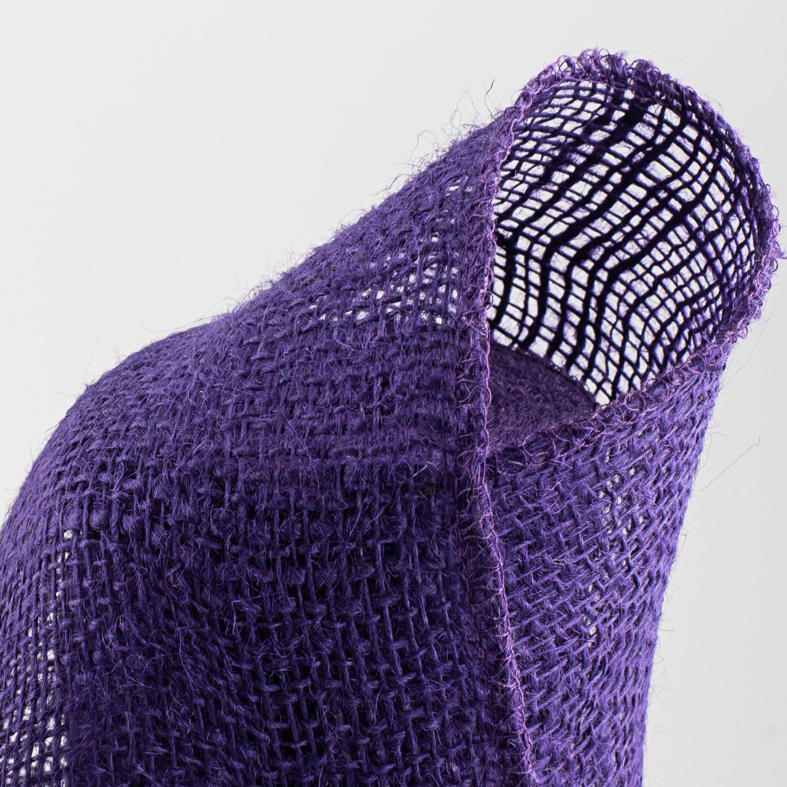 12" Colorfast Loose Weave Burlap: Purple (10 Yards) Lifestyle Photo