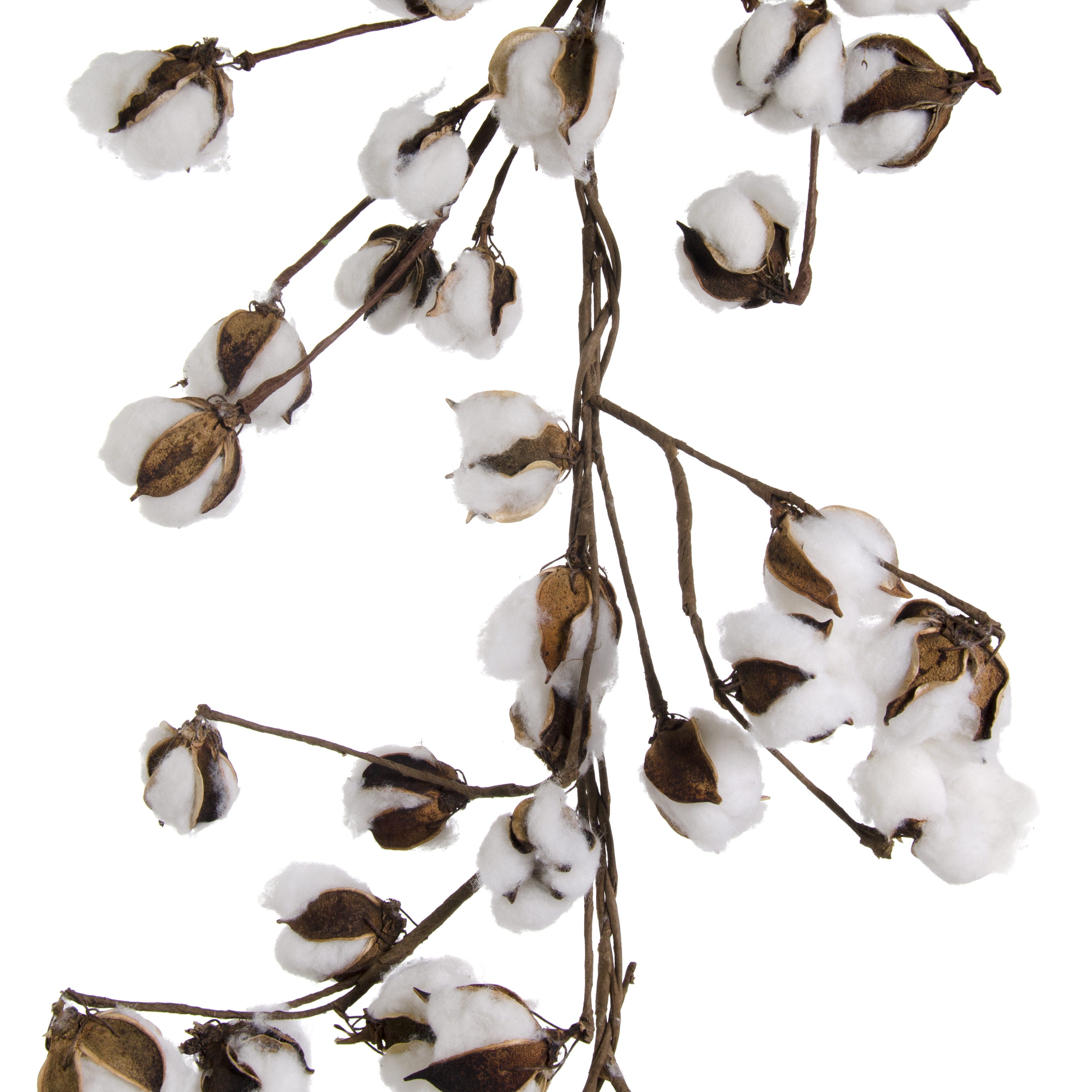 Cotton Boll Garland: 5' Item Number: FR6343