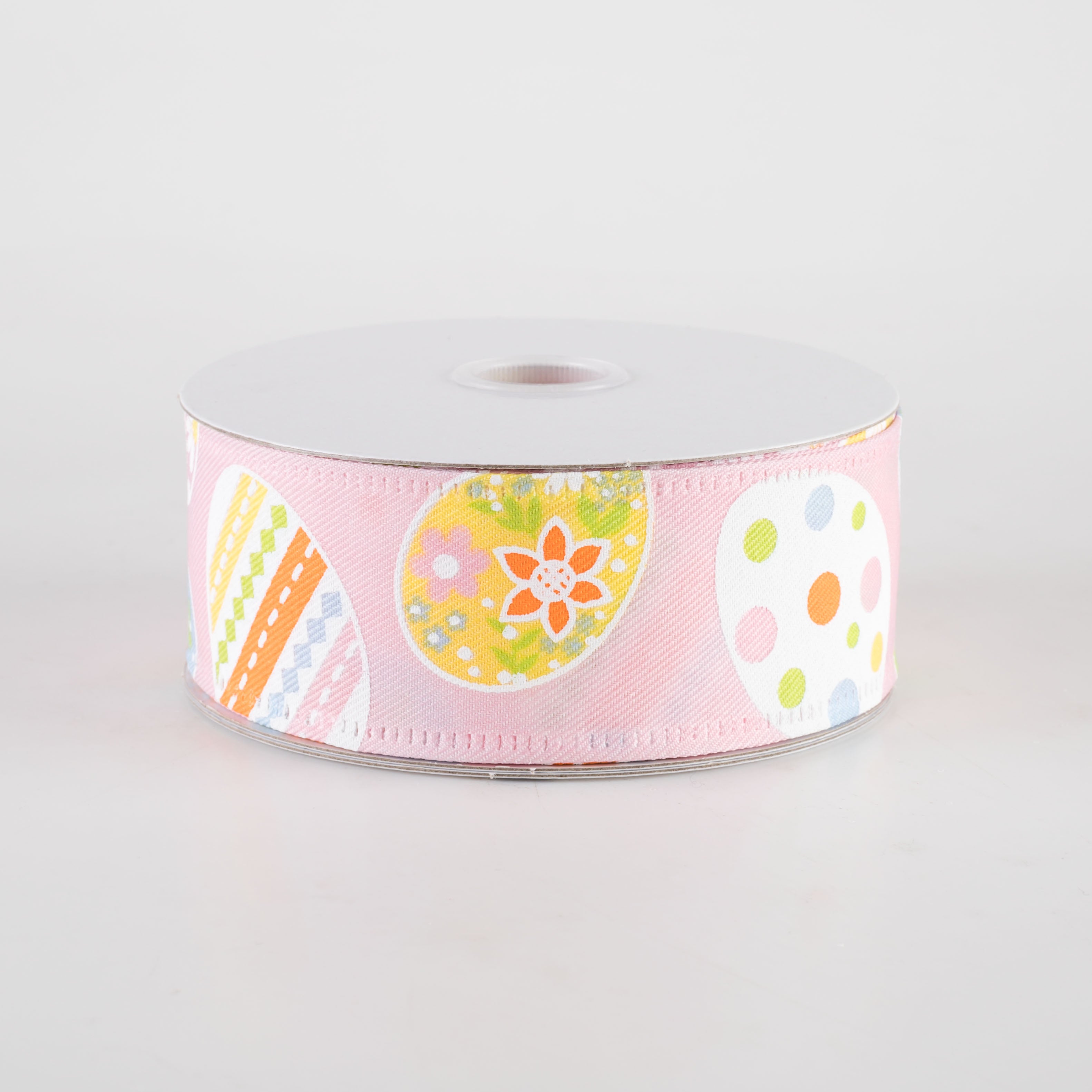 1.5" Daisy Eggs Ribbon: Pink (10 Yards) Item Number: 35401-09-03
