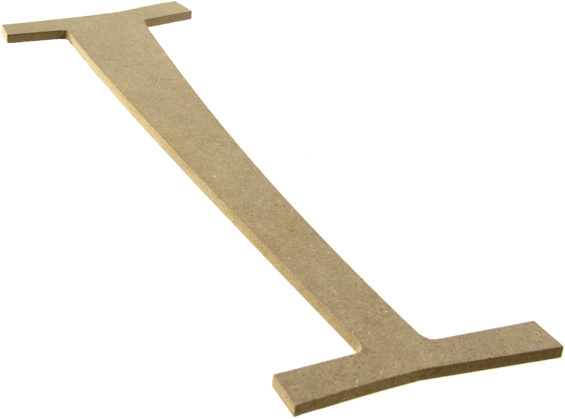 14" Decorative Wooden Curly Letter: I Lifestyle Photo