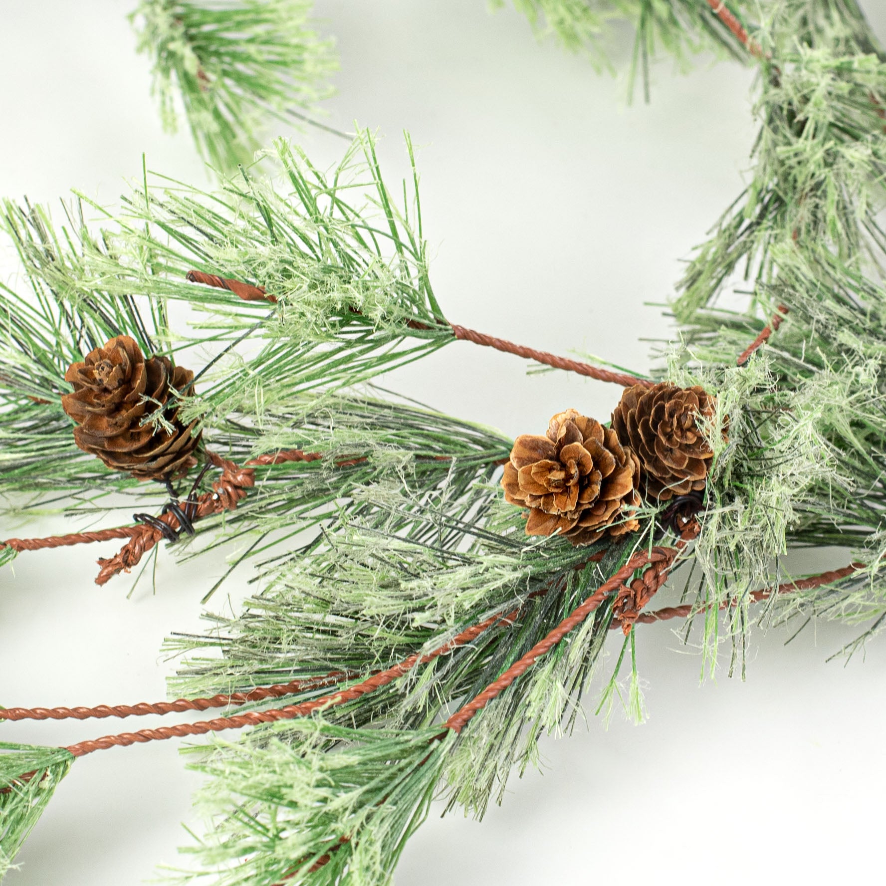 60" Deluxe Smokey Pine Vine detail photo 3