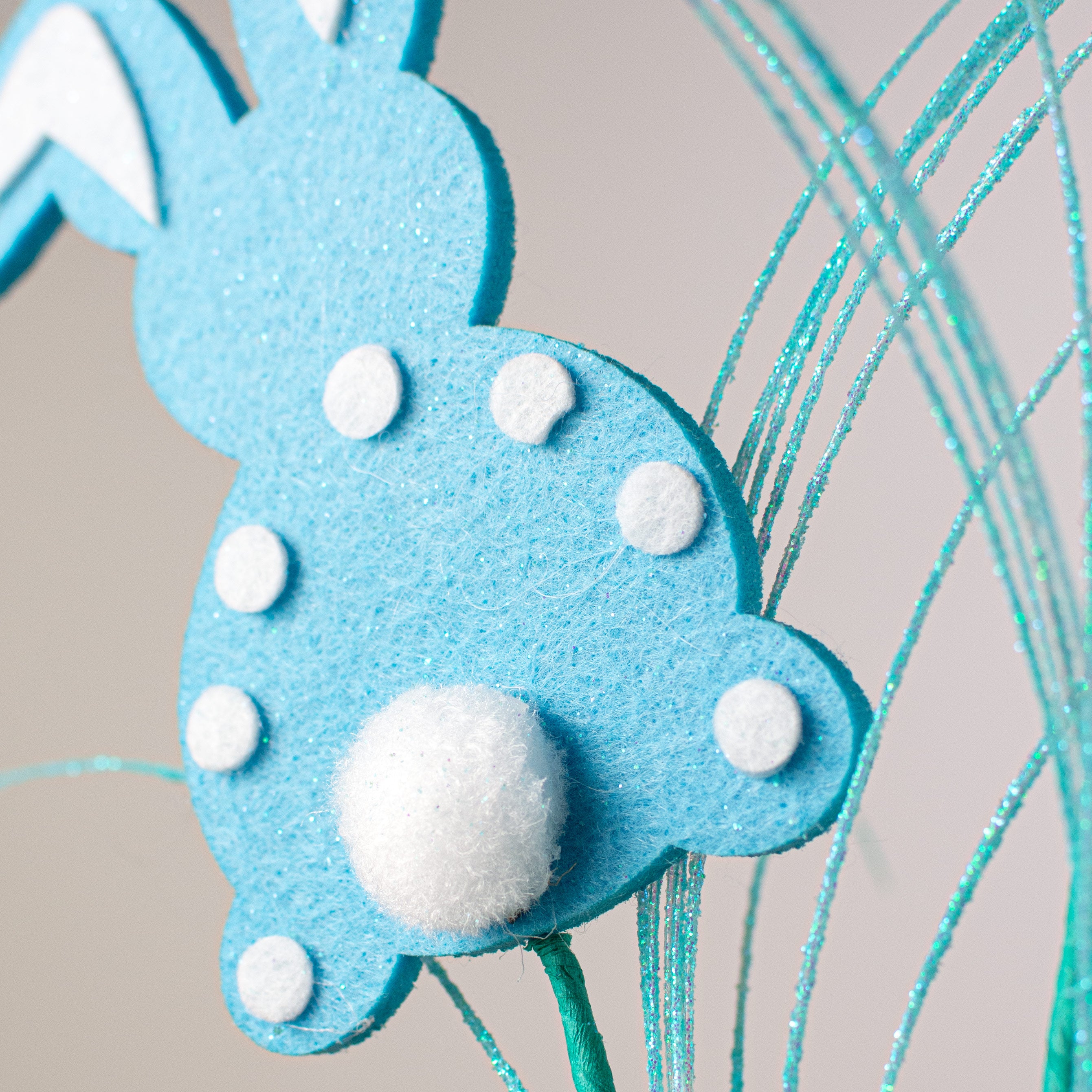 30" Easter Bunny Spray: Blue Lifestyle Photo