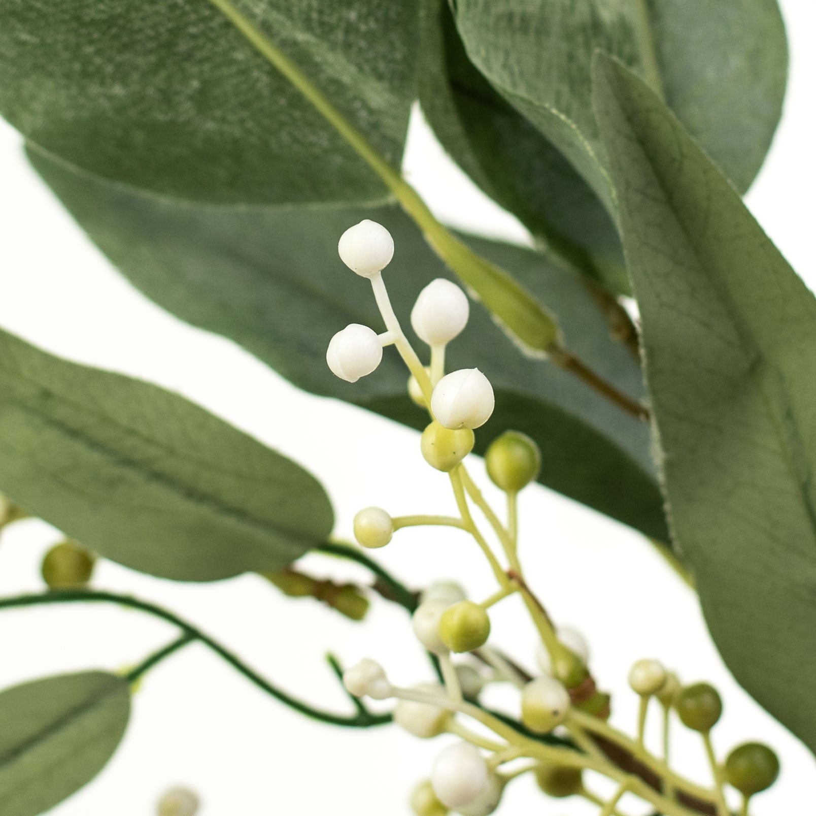 31" Eucalyptus Berry Spray: Sage Green Lifestyle Photo