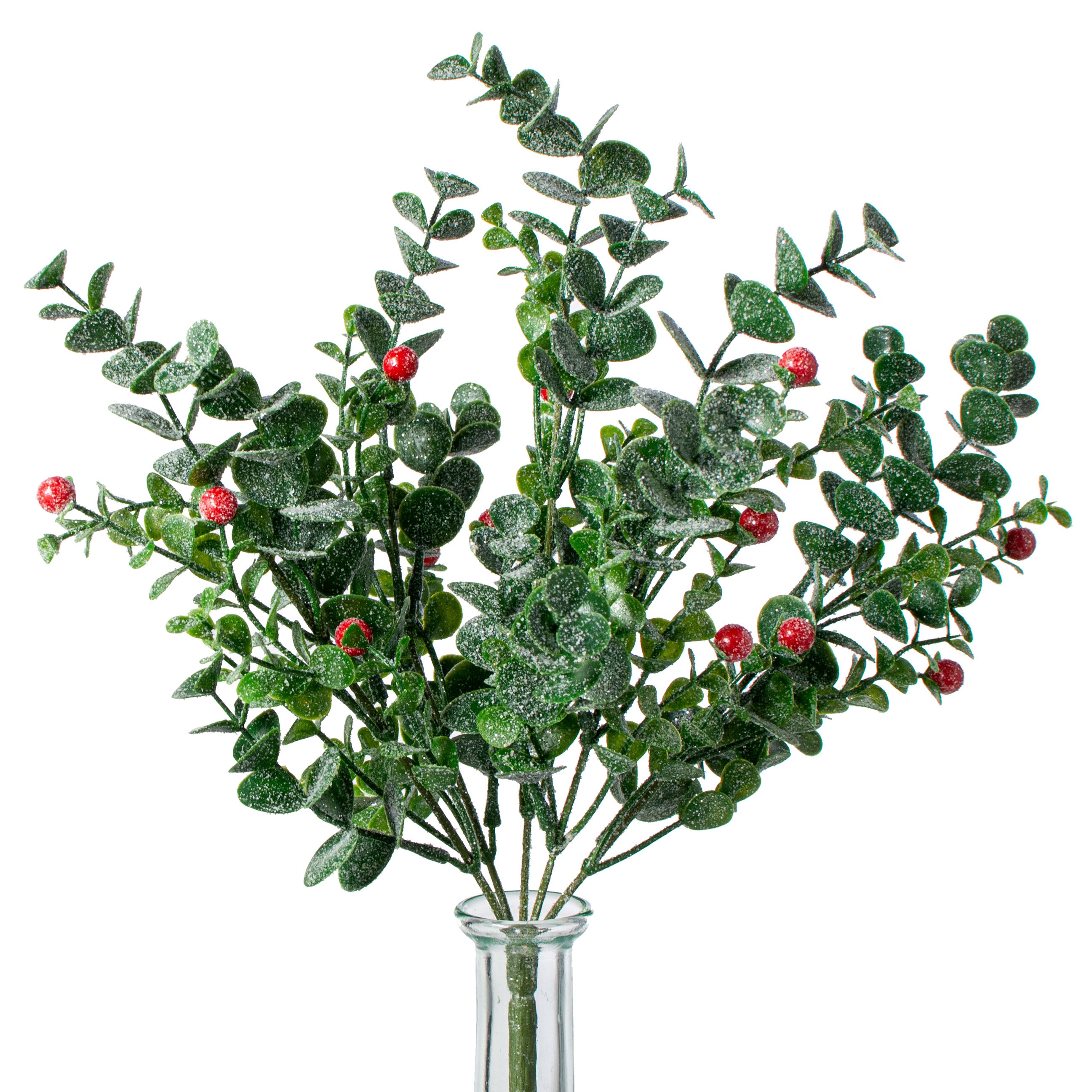 14" Eucalyptus Red Berry Bush Item Number: XS4081