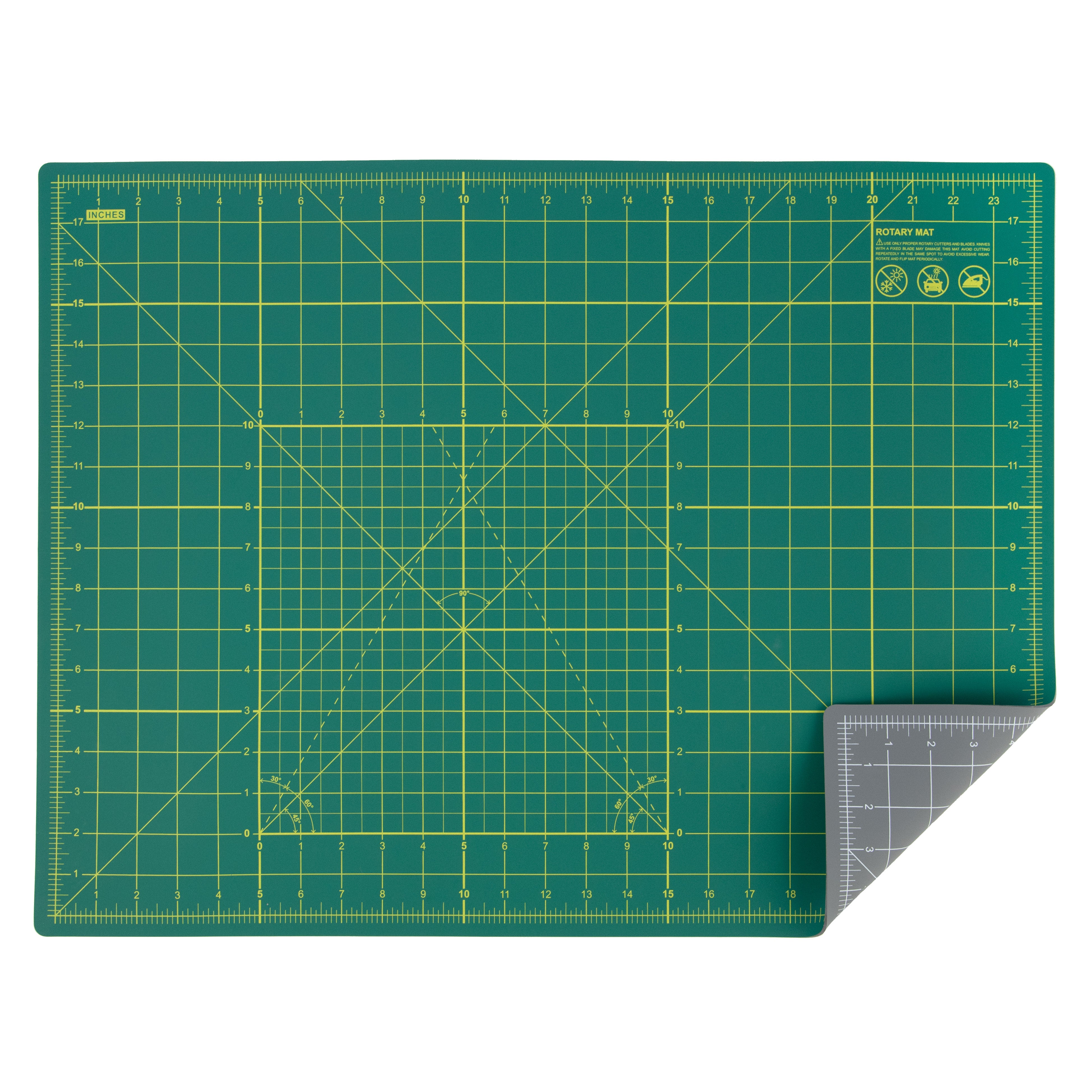 25" x 19" Extra Soft Rotary Cutting Mat: Green Item Number: MD0516