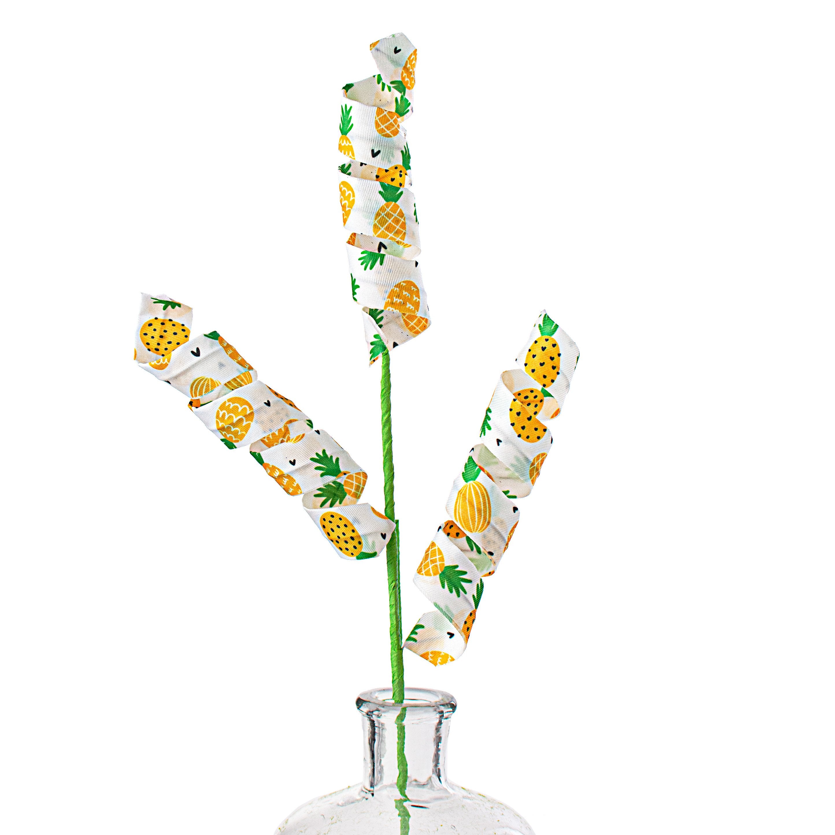 24" Fabric Curl Spray: Pineapple Item Number: 63217YW