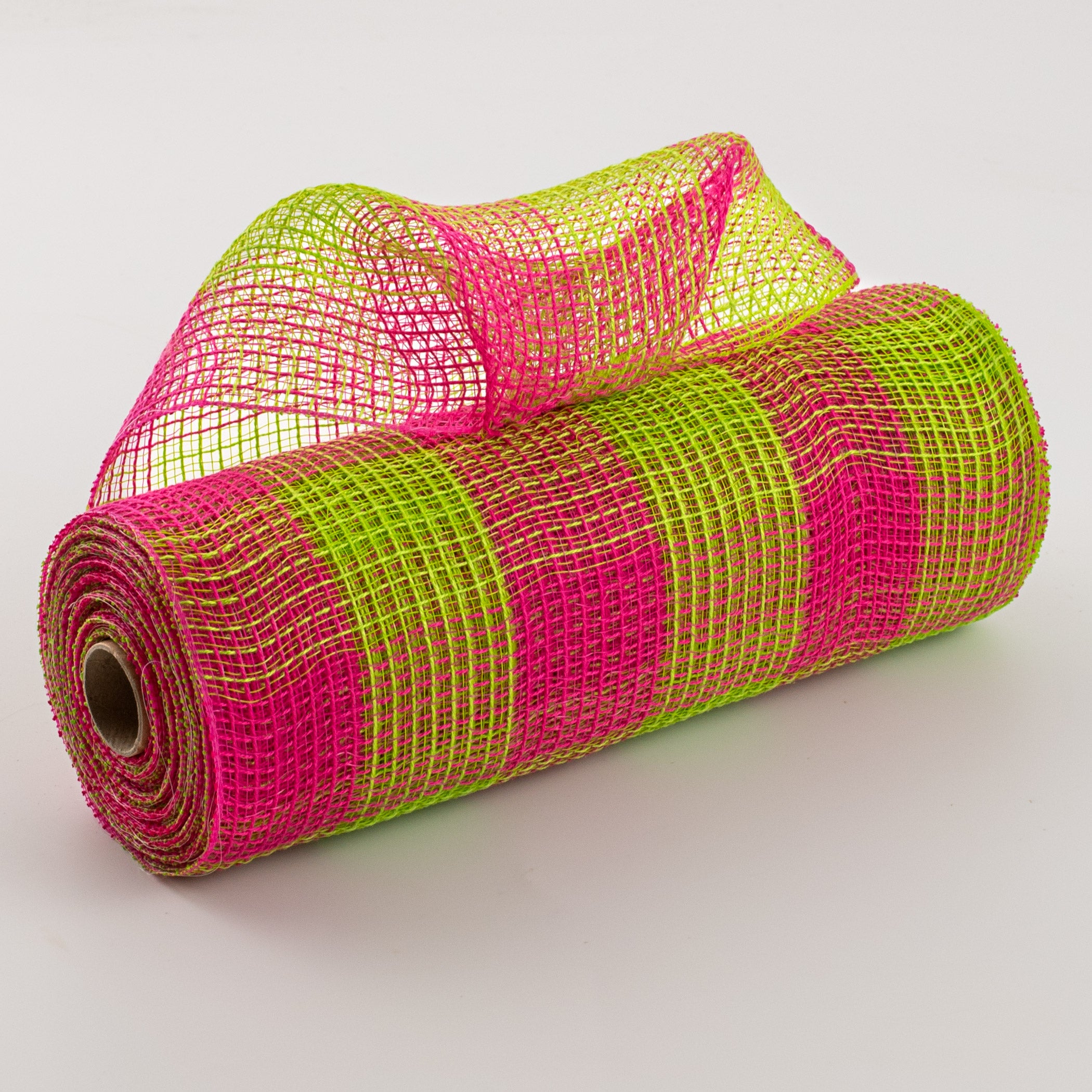 10" Fabric Mesh: Lime & Fuchsia Plaid Item Number: XB99010-10