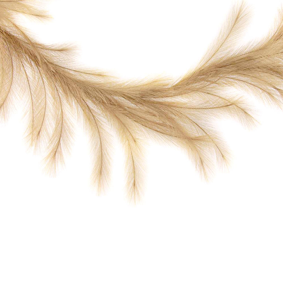 6' Fabric Pampas Grass Garland: Natural Item Number: FG601718