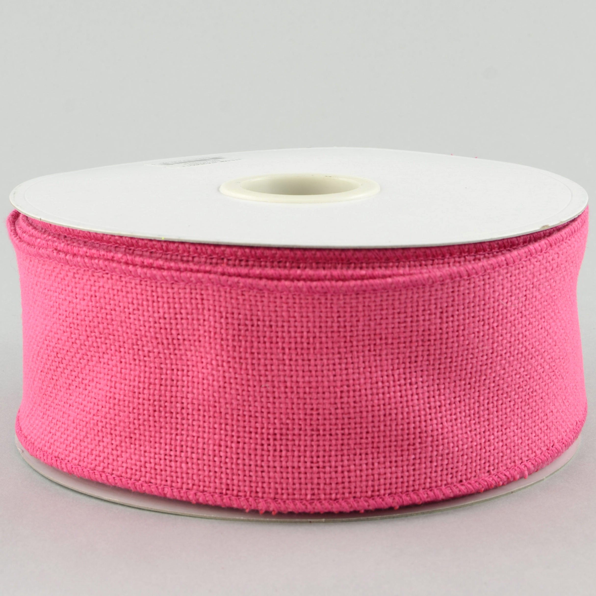 2.5" Faux Burlap: Dark Pink (25 Yards) Item Number: RA20601J
