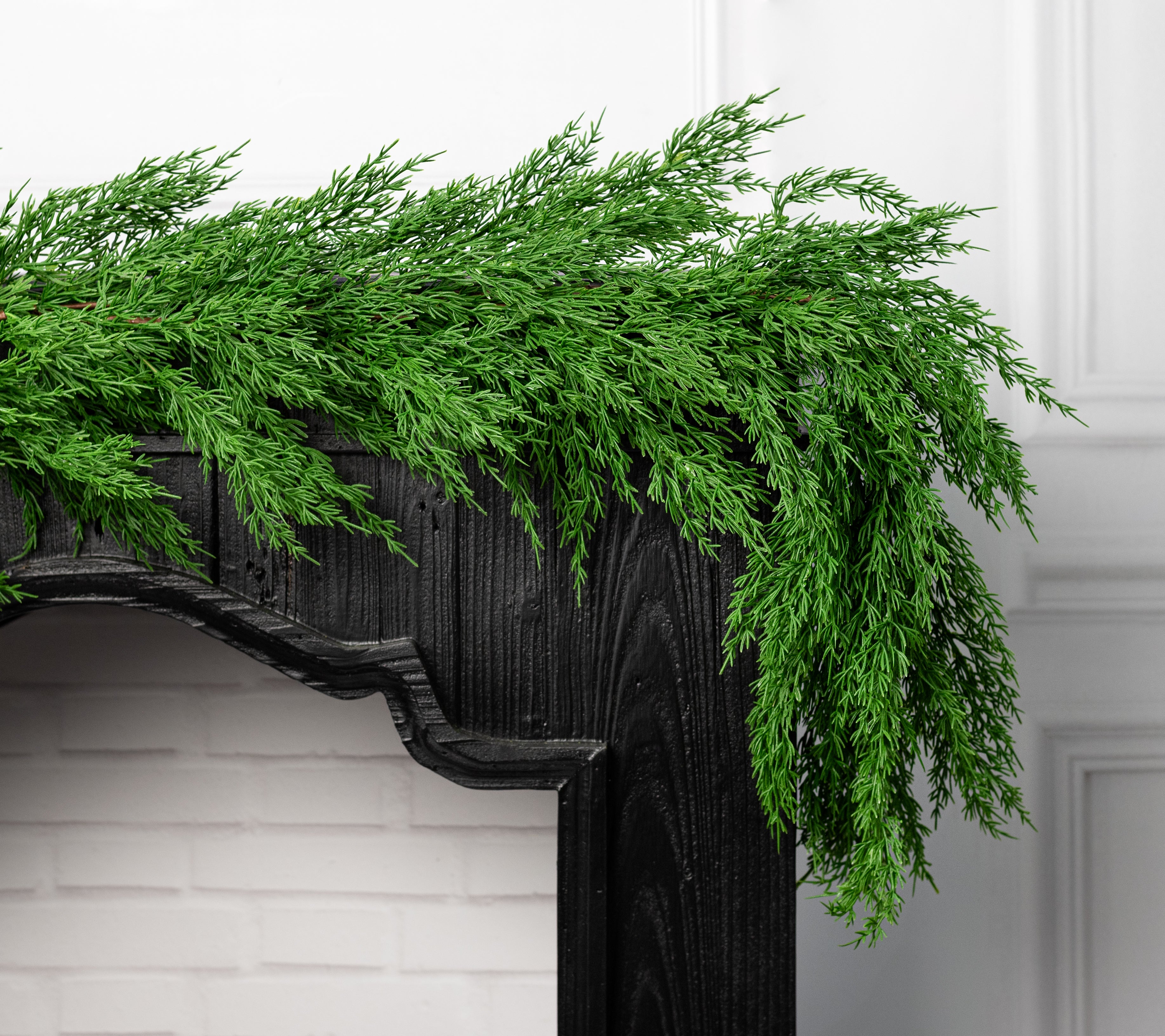 66" Faux Cypress Garland Lifestyle Photo