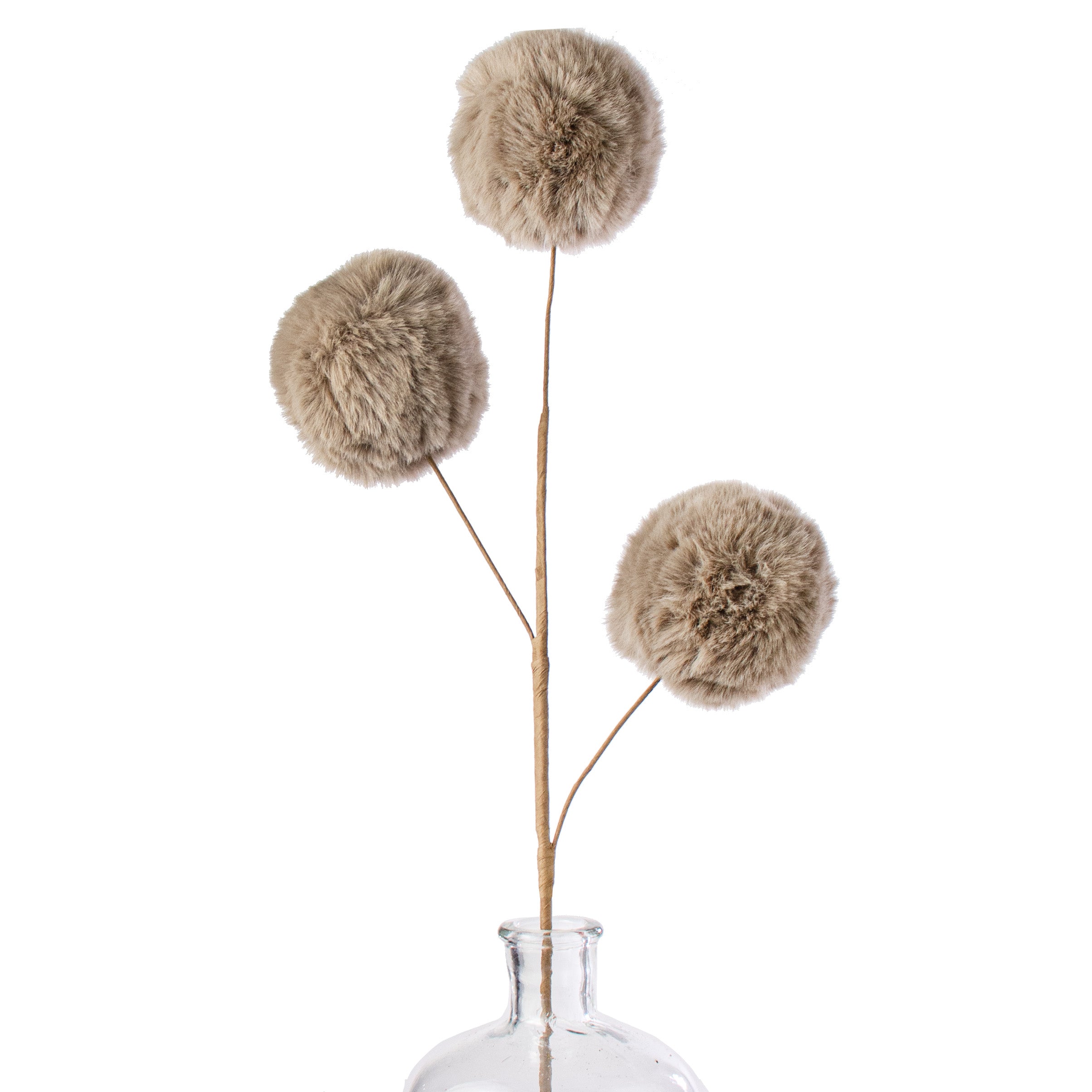 29" Faux Fur Spray: Brown Item Number: 85682BN