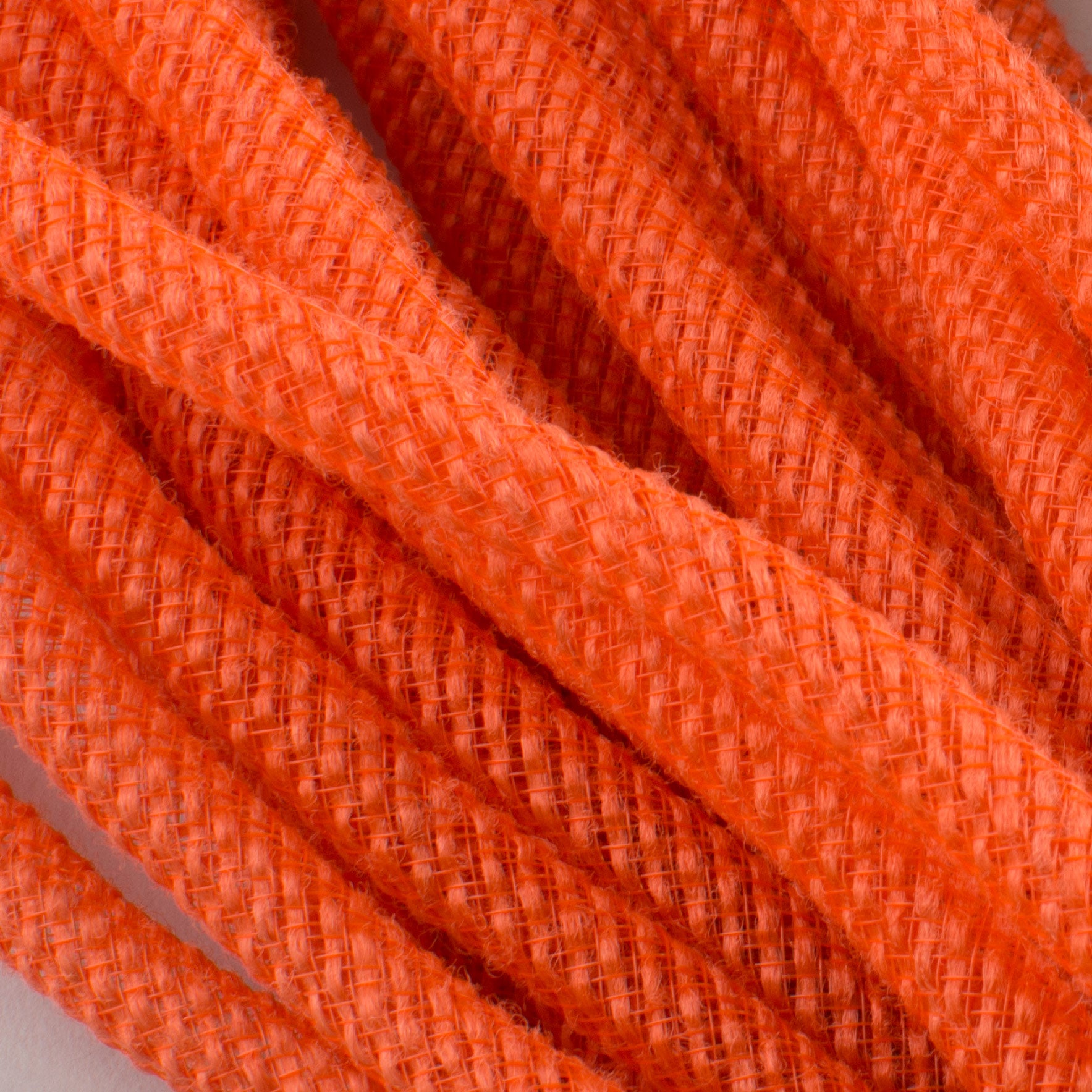 Faux Jute Deco Flex Tubing Ribbon: Orange (30 Yards) Lifestyle Photo