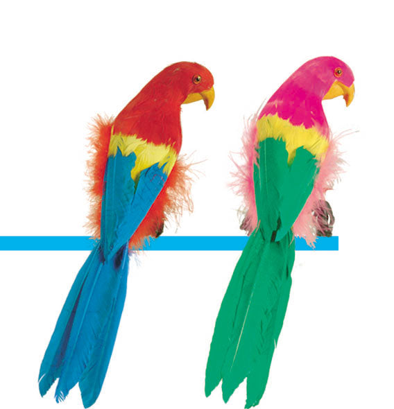 Feathered Parrot - 12 inch Item Number: 50179-12