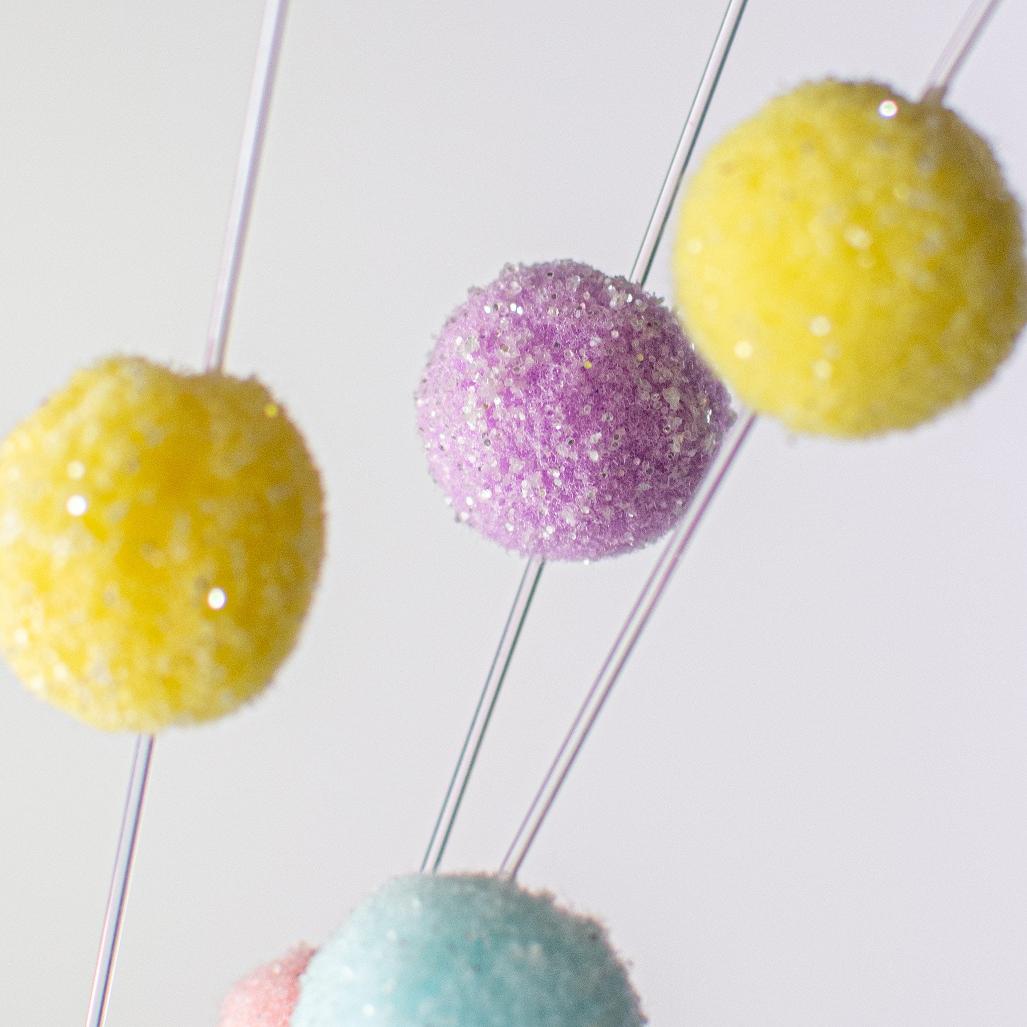 30" Felt Ball Spray: Easter Pastel Multi Lifestyle Photo