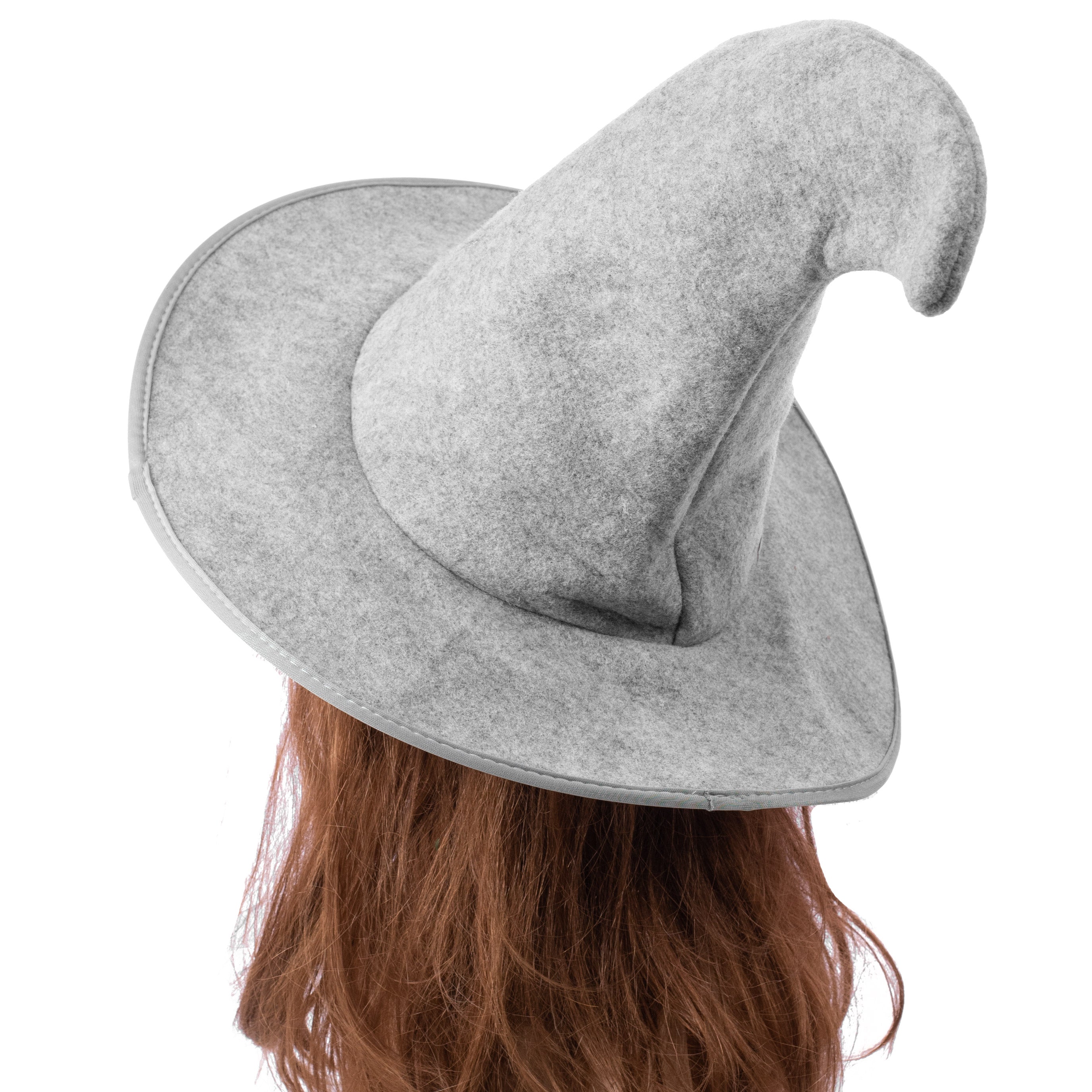 Felt Grey Wizard Hat detail photo 3