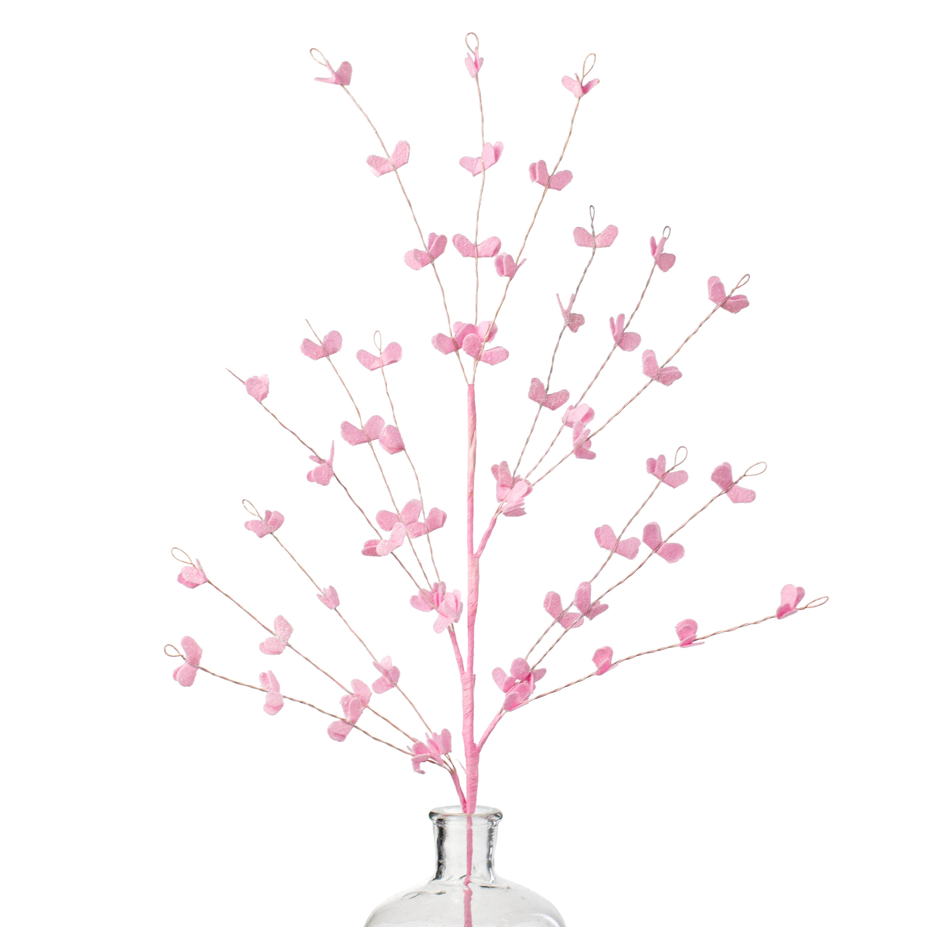 30" Felt Leaf Filler Spray: Pink Item Number: 63459PK