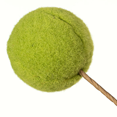 26" Felt Peppermint Ball Spray: Red & Green Lifestyle Photo